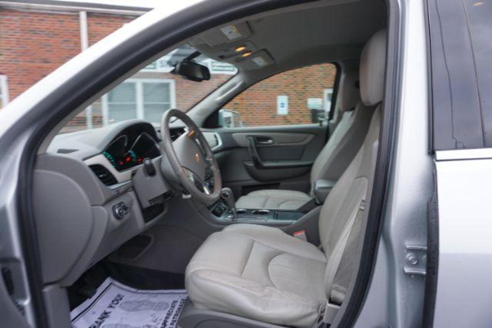 2017 Silver Ice Metallic /Ebony, premium leather Chevrolet Traverse Premier AWD (1GNKVJKD2HJ) with an 3.6L V6 DOHC 24V engine, 6-Speed Automatic transmission, located at 312 Centre Ave, Schuylkill Haven, PA, 17972, (570) 593-5278, 40.638130, -76.177383 - automatic climate control, blind spot monitor, navigation, rear parking sensors, univ garage door opener, aluminum/alloy wheels, leather seats, luggage rack, power driver's seat, power passenger seat, rear bucket seats, towing/camper pkg, driver's seat memory, heated front seats, Bose Premium Stereo - Photo#19