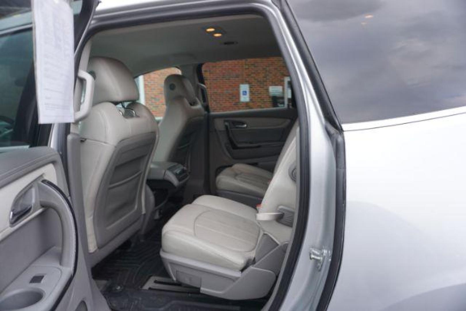 2017 Silver Ice Metallic /Ebony, premium leather Chevrolet Traverse Premier AWD (1GNKVJKD2HJ) with an 3.6L V6 DOHC 24V engine, 6-Speed Automatic transmission, located at 312 Centre Ave, Schuylkill Haven, PA, 17972, (570) 593-5278, 40.638130, -76.177383 - automatic climate control, blind spot monitor, navigation, rear parking sensors, univ garage door opener, aluminum/alloy wheels, leather seats, luggage rack, power driver's seat, power passenger seat, rear bucket seats, towing/camper pkg, driver's seat memory, heated front seats, Bose Premium Stereo - Photo#34