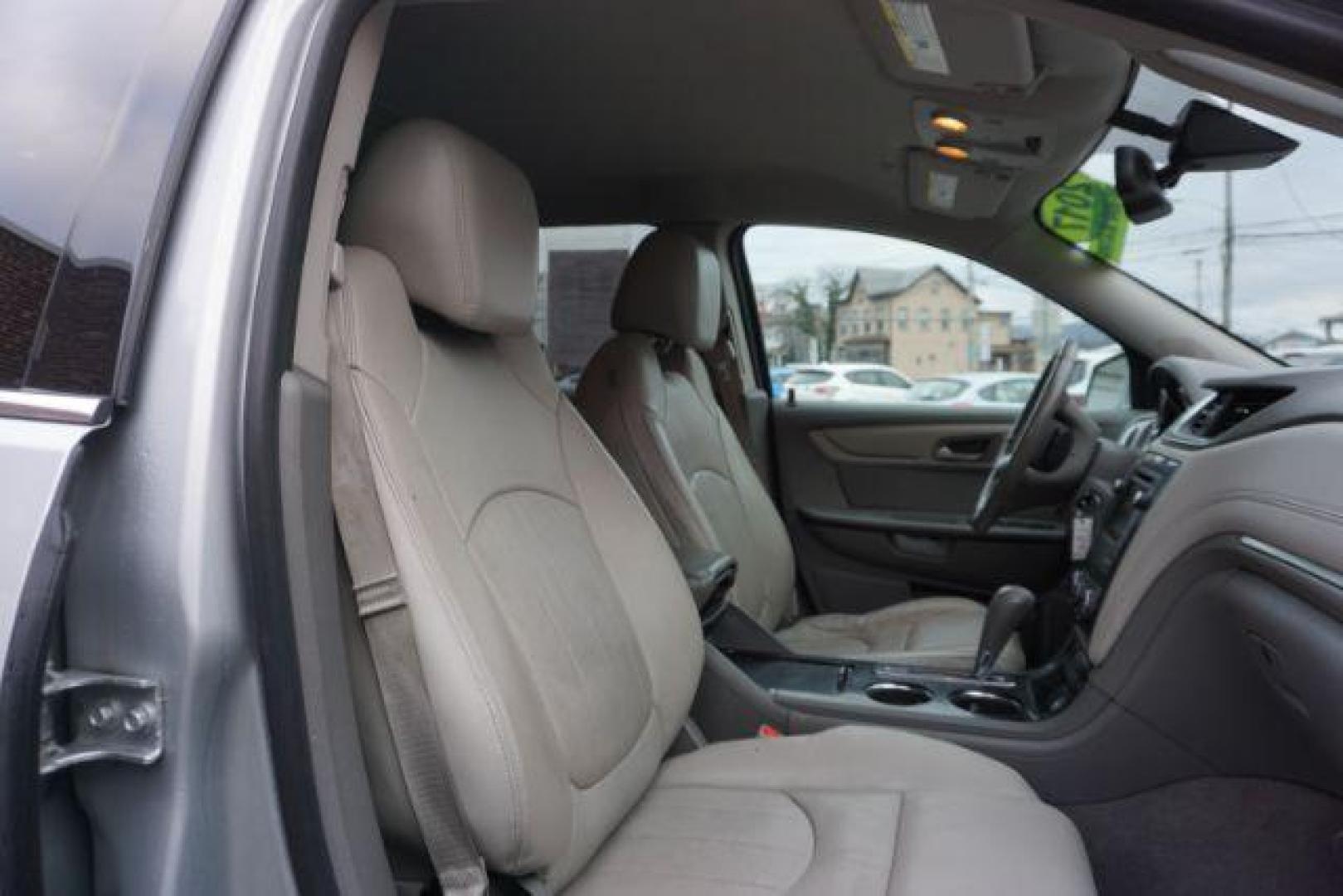 2017 Silver Ice Metallic /Ebony, premium leather Chevrolet Traverse Premier AWD (1GNKVJKD2HJ) with an 3.6L V6 DOHC 24V engine, 6-Speed Automatic transmission, located at 312 Centre Ave, Schuylkill Haven, PA, 17972, (570) 593-5278, 40.638130, -76.177383 - automatic climate control, blind spot monitor, navigation, rear parking sensors, univ garage door opener, aluminum/alloy wheels, leather seats, luggage rack, power driver's seat, power passenger seat, rear bucket seats, towing/camper pkg, driver's seat memory, heated front seats, Bose Premium Stereo - Photo#56