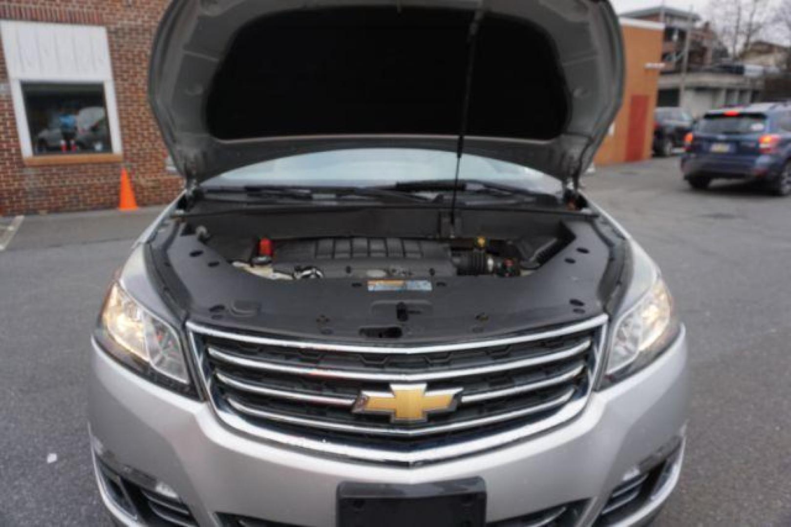 2017 Silver Ice Metallic /Ebony, premium leather Chevrolet Traverse Premier AWD (1GNKVJKD2HJ) with an 3.6L V6 DOHC 24V engine, 6-Speed Automatic transmission, located at 312 Centre Ave, Schuylkill Haven, PA, 17972, (570) 593-5278, 40.638130, -76.177383 - automatic climate control, blind spot monitor, navigation, rear parking sensors, univ garage door opener, aluminum/alloy wheels, leather seats, luggage rack, power driver's seat, power passenger seat, rear bucket seats, towing/camper pkg, driver's seat memory, heated front seats, Bose Premium Stereo - Photo#58