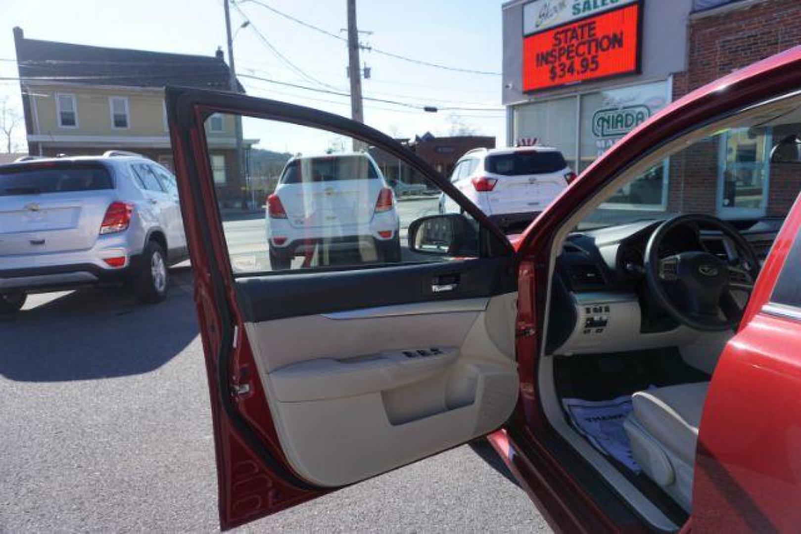 2014 Venetian Red Pearl Subaru Legacy 2.5i (4S3BMBA62E3) with an 2.5L H4 SOHC 16V engine, Continuously Variable Transmission transmission, located at 312 Centre Ave, Schuylkill Haven, PA, 17972, (570) 593-5278, 40.638130, -76.177383 - aluminum/alloy wheels, fog lights, universal garage door opener - Photo#20