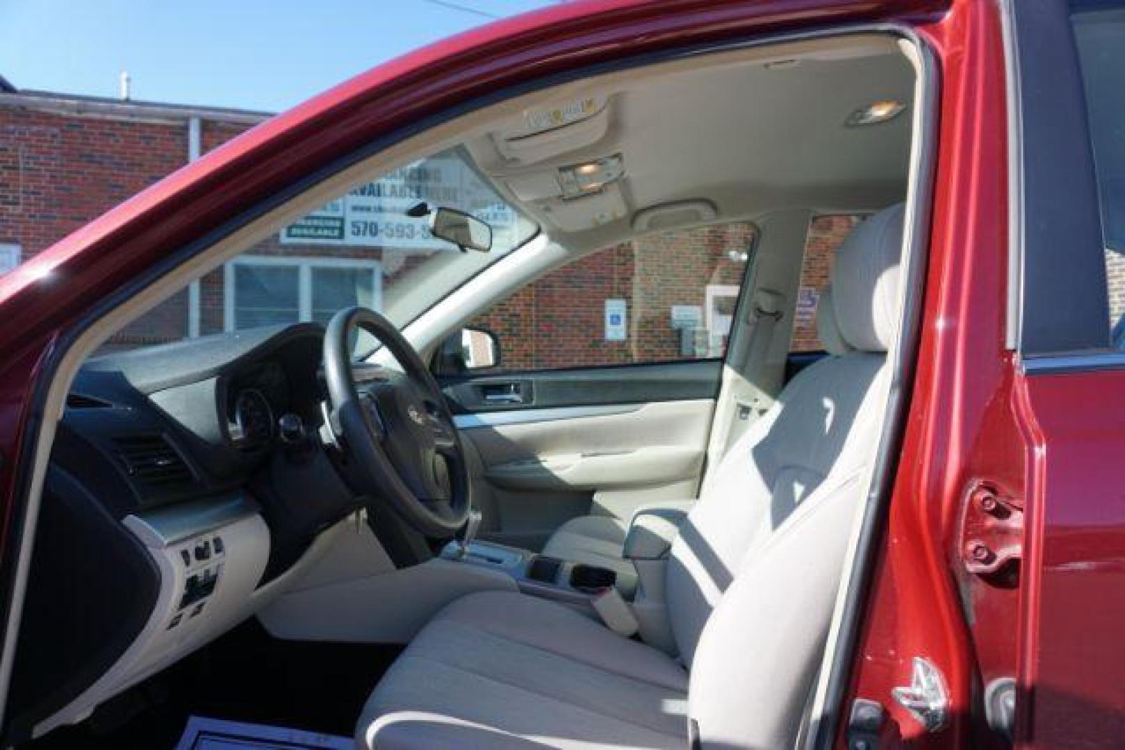 2014 Venetian Red Pearl Subaru Legacy 2.5i (4S3BMBA62E3) with an 2.5L H4 SOHC 16V engine, Continuously Variable Transmission transmission, located at 312 Centre Ave, Schuylkill Haven, PA, 17972, (570) 593-5278, 40.638130, -76.177383 - aluminum/alloy wheels, fog lights, universal garage door opener - Photo#23