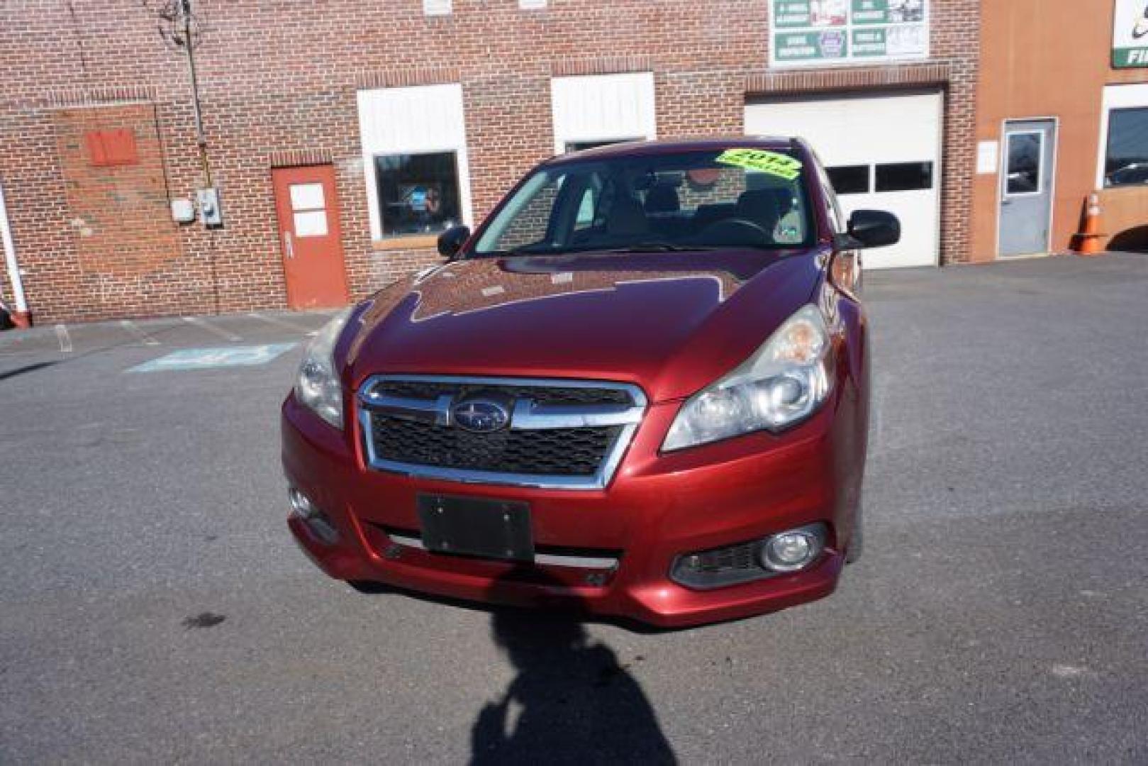 2014 Venetian Red Pearl Subaru Legacy 2.5i (4S3BMBA62E3) with an 2.5L H4 SOHC 16V engine, Continuously Variable Transmission transmission, located at 312 Centre Ave, Schuylkill Haven, PA, 17972, (570) 593-5278, 40.638130, -76.177383 - aluminum/alloy wheels, fog lights, universal garage door opener - Photo#3