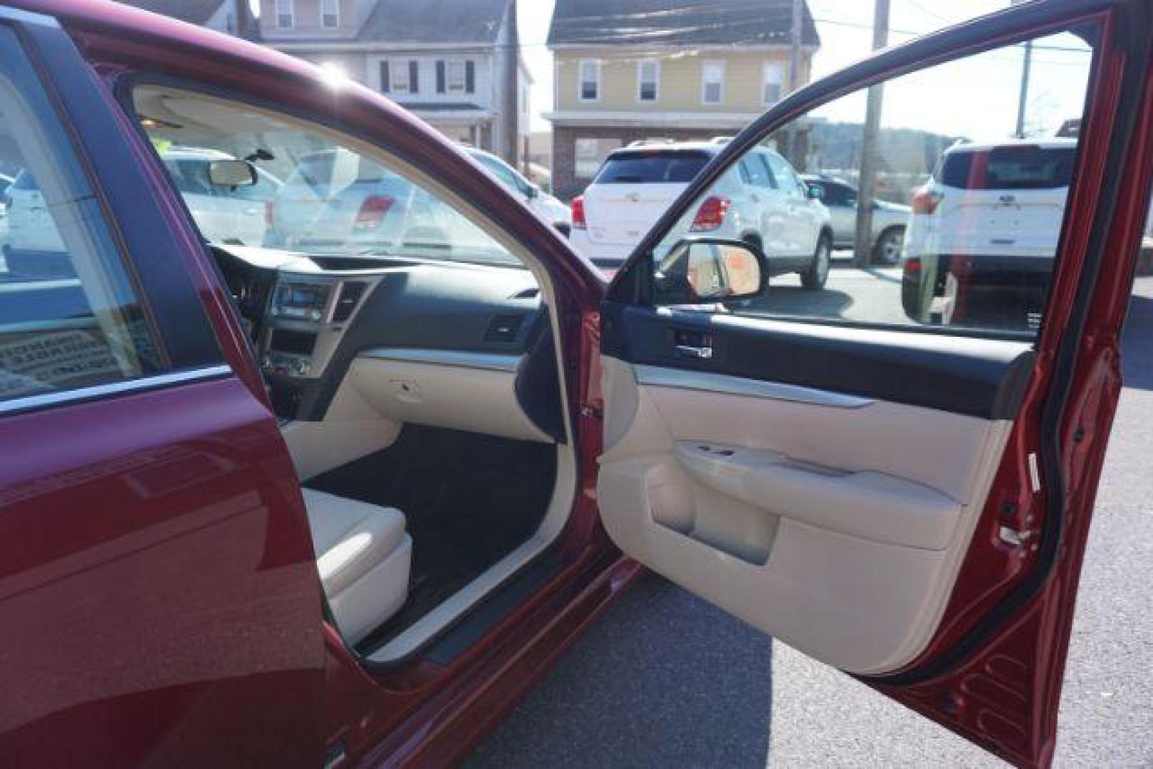 2014 Venetian Red Pearl Subaru Legacy 2.5i (4S3BMBA62E3) with an 2.5L H4 SOHC 16V engine, Continuously Variable Transmission transmission, located at 312 Centre Ave, Schuylkill Haven, PA, 17972, (570) 593-5278, 40.638130, -76.177383 - aluminum/alloy wheels, fog lights, universal garage door opener - Photo#50