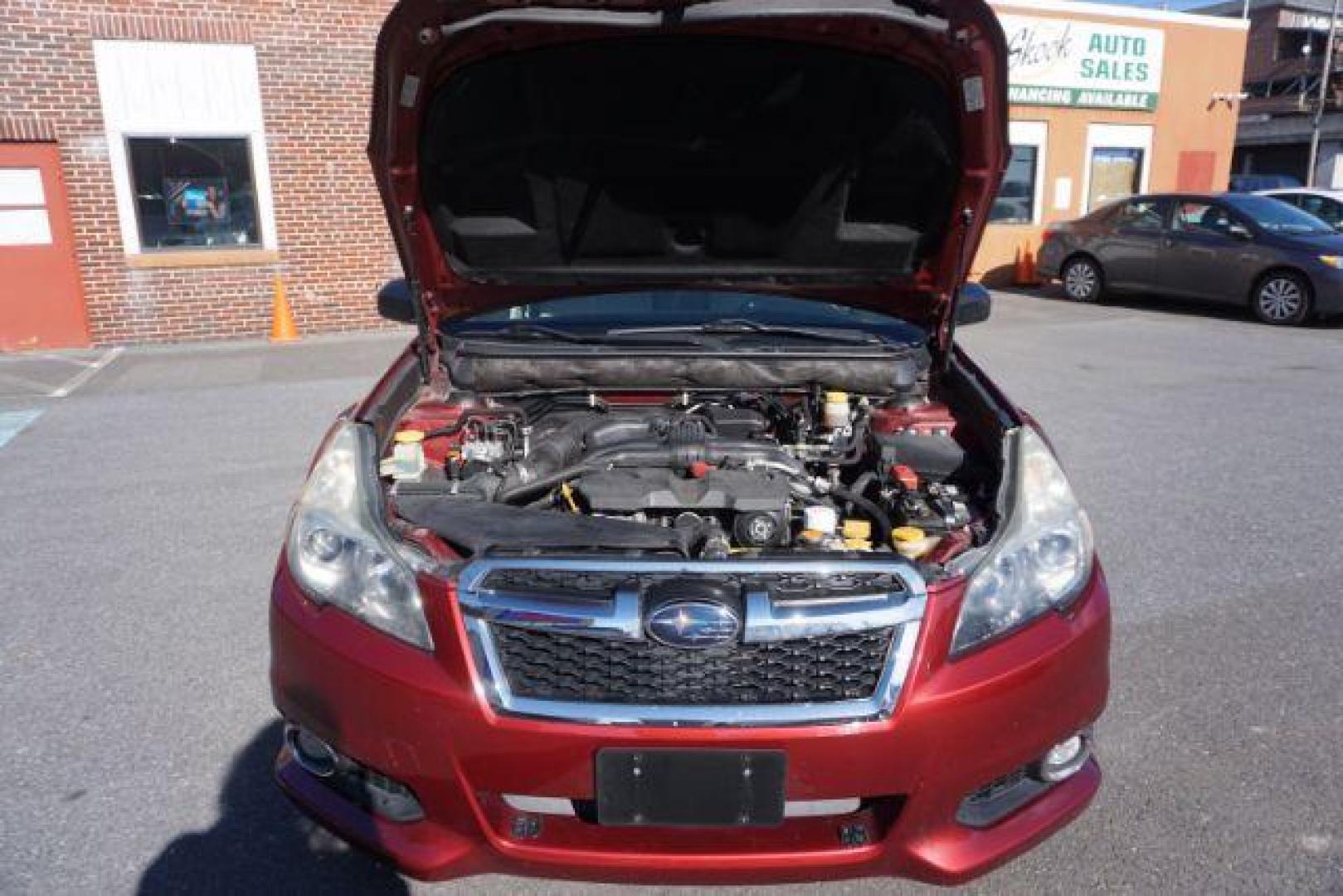 2014 Venetian Red Pearl Subaru Legacy 2.5i (4S3BMBA62E3) with an 2.5L H4 SOHC 16V engine, Continuously Variable Transmission transmission, located at 312 Centre Ave, Schuylkill Haven, PA, 17972, (570) 593-5278, 40.638130, -76.177383 - aluminum/alloy wheels, fog lights, universal garage door opener - Photo#57