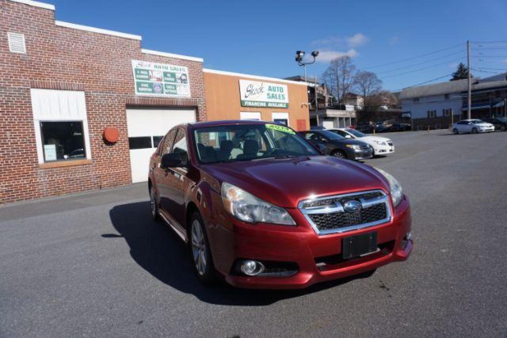 2014 Venetian Red Pearl Subaru Legacy 2.5i (4S3BMBA62E3) with an 2.5L H4 SOHC 16V engine, Continuously Variable Transmission transmission, located at 312 Centre Ave, Schuylkill Haven, PA, 17972, (570) 593-5278, 40.638130, -76.177383 - aluminum/alloy wheels, fog lights, universal garage door opener - Photo#5