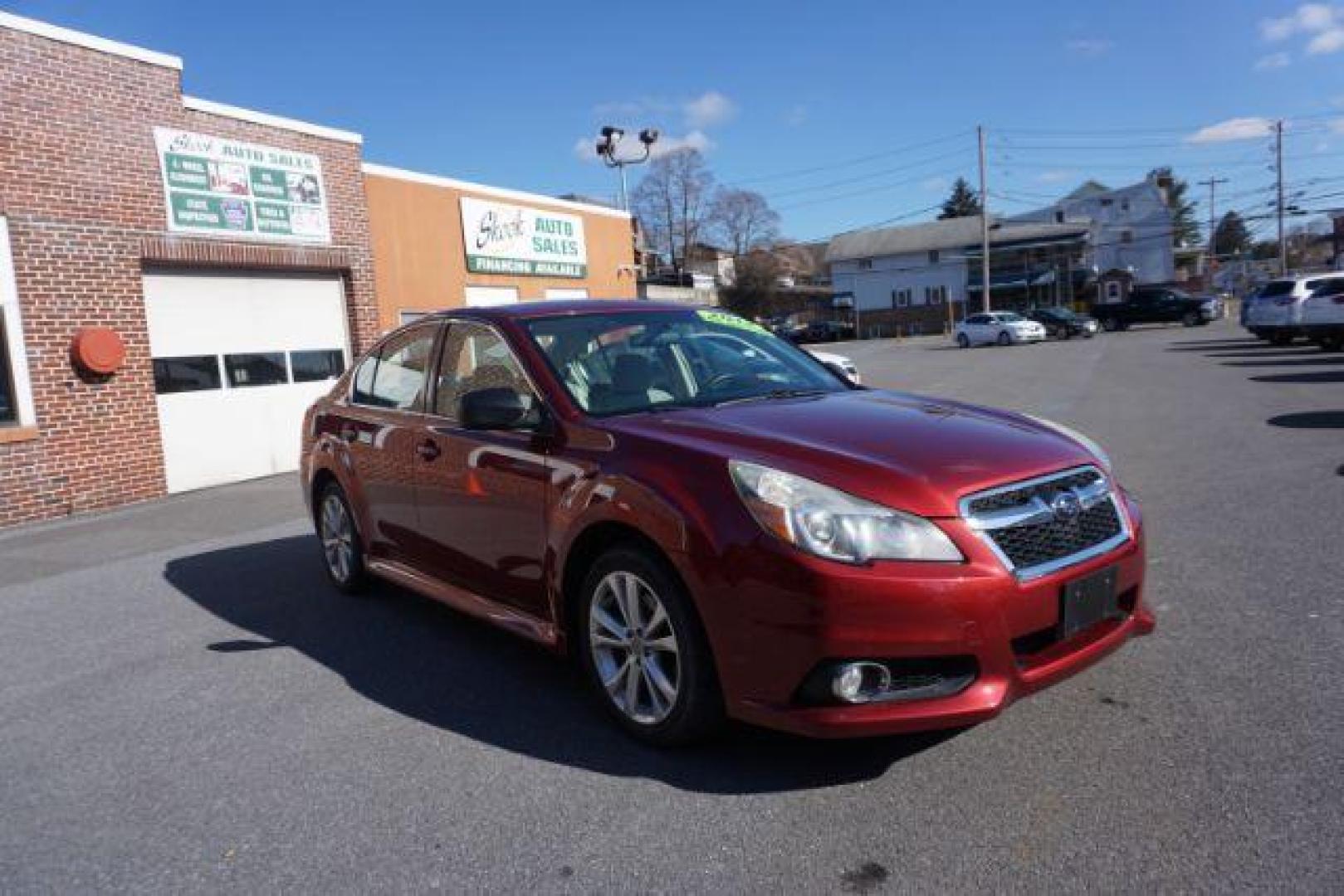 2014 Venetian Red Pearl Subaru Legacy 2.5i (4S3BMBA62E3) with an 2.5L H4 SOHC 16V engine, Continuously Variable Transmission transmission, located at 312 Centre Ave, Schuylkill Haven, PA, 17972, (570) 593-5278, 40.638130, -76.177383 - aluminum/alloy wheels, fog lights, universal garage door opener - Photo#6