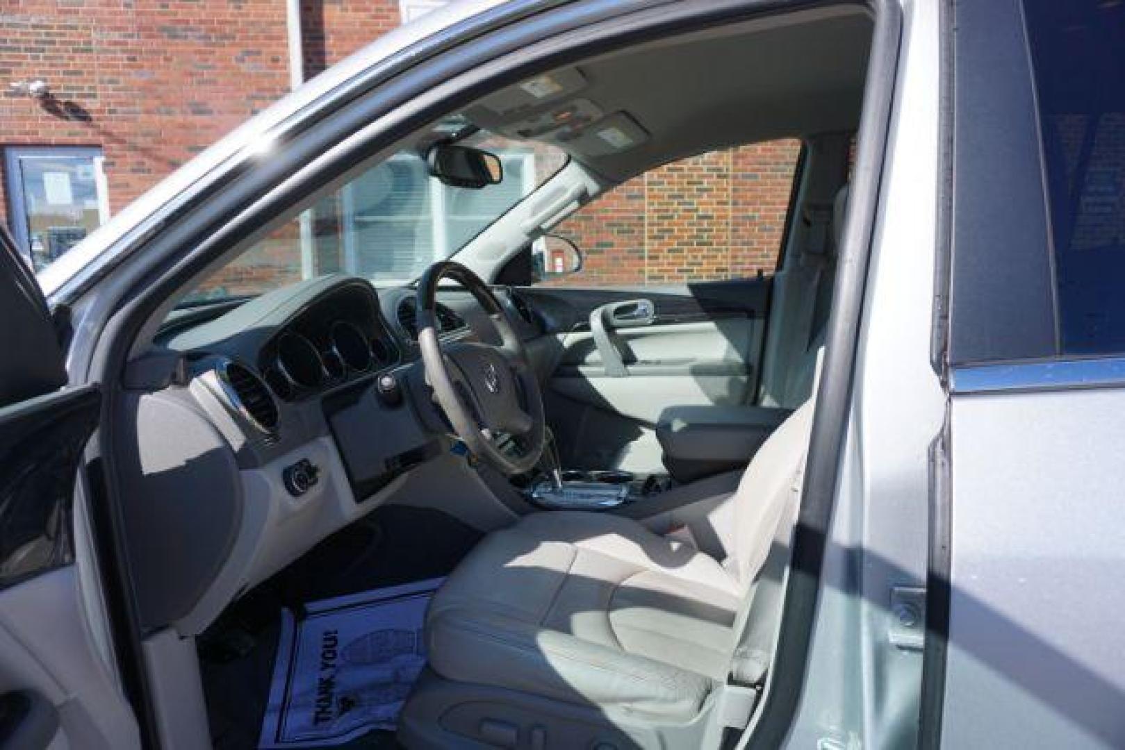 2016 Sparkling Silver Metallic /Light Titanium Seats w/Dark Titanium Interior Acce Buick Enclave Leather AWD (5GAKVBKD9GJ) with an 3.6L V6 DOHC 24V engine, 6-Speed Automatic Overdrive transmission, located at 312 Centre Ave, Schuylkill Haven, PA, 17972, (570) 593-5278, 40.638130, -76.177383 - Bose premium sound, collision avoidance system, lane departure warning, luggage rack, navigation system - Photo#19