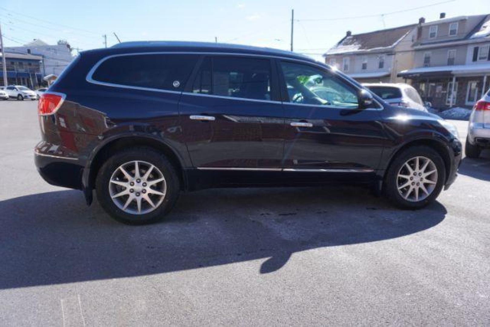 2015 Dark Sapphire Blue Met /Ebony Buick Enclave Leather AWD (5GAKVBKDXFJ) with an 3.6L V6 DOHC 24V engine, 6-Speed Automatic Overdrive transmission, located at 312 Centre Ave, Schuylkill Haven, PA, 17972, (570) 593-5278, 40.638130, -76.177383 - Bose Premium Stereo, Collision Avoidance System, Lane Departure Warning, Navigation System, Power Sunroof, Towing Package - Photo#12