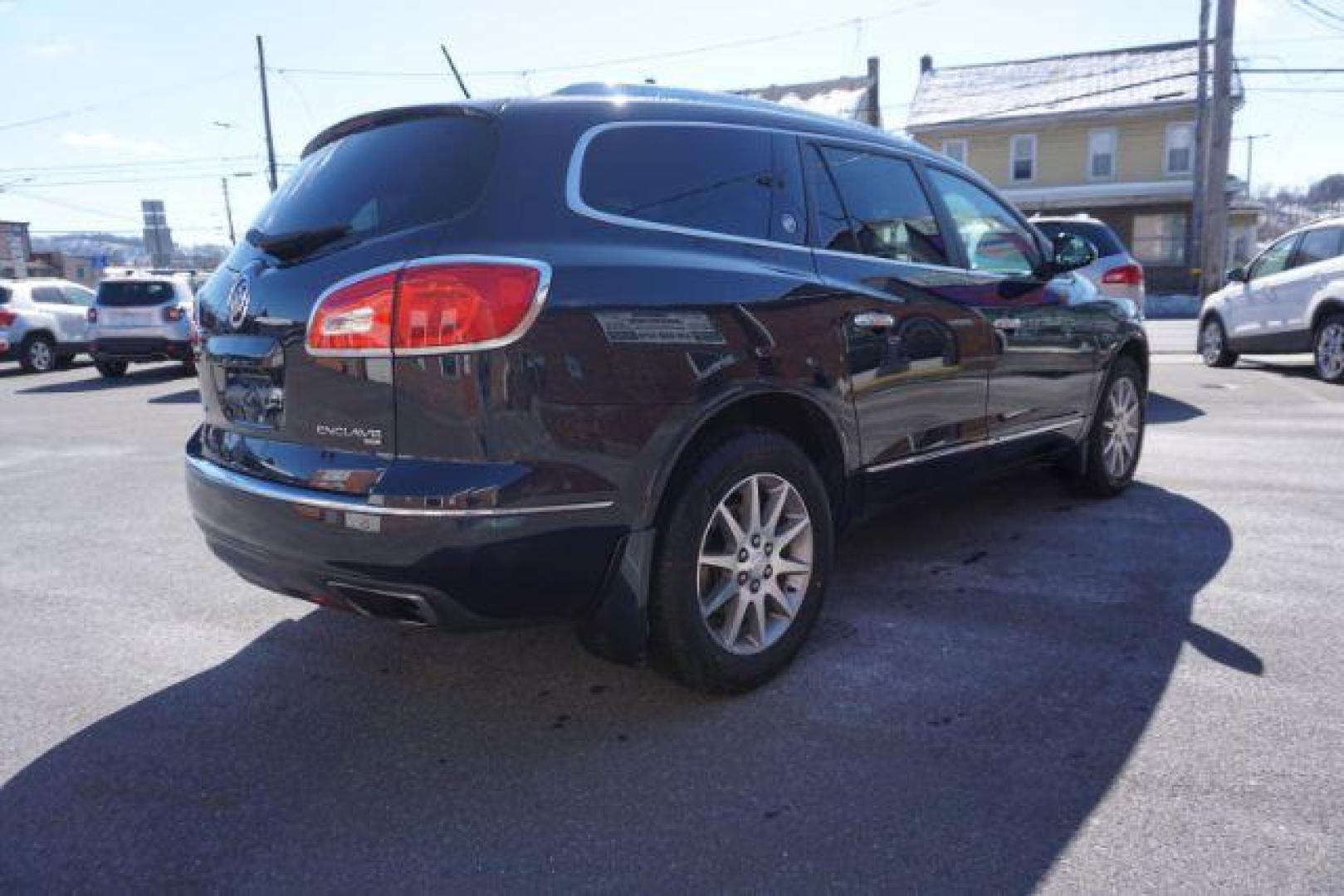 2015 Dark Sapphire Blue Met /Ebony Buick Enclave Leather AWD (5GAKVBKDXFJ) with an 3.6L V6 DOHC 24V engine, 6-Speed Automatic Overdrive transmission, located at 312 Centre Ave, Schuylkill Haven, PA, 17972, (570) 593-5278, 40.638130, -76.177383 - Bose Premium Stereo, Collision Avoidance System, Lane Departure Warning, Navigation System, Power Sunroof, Towing Package - Photo#13