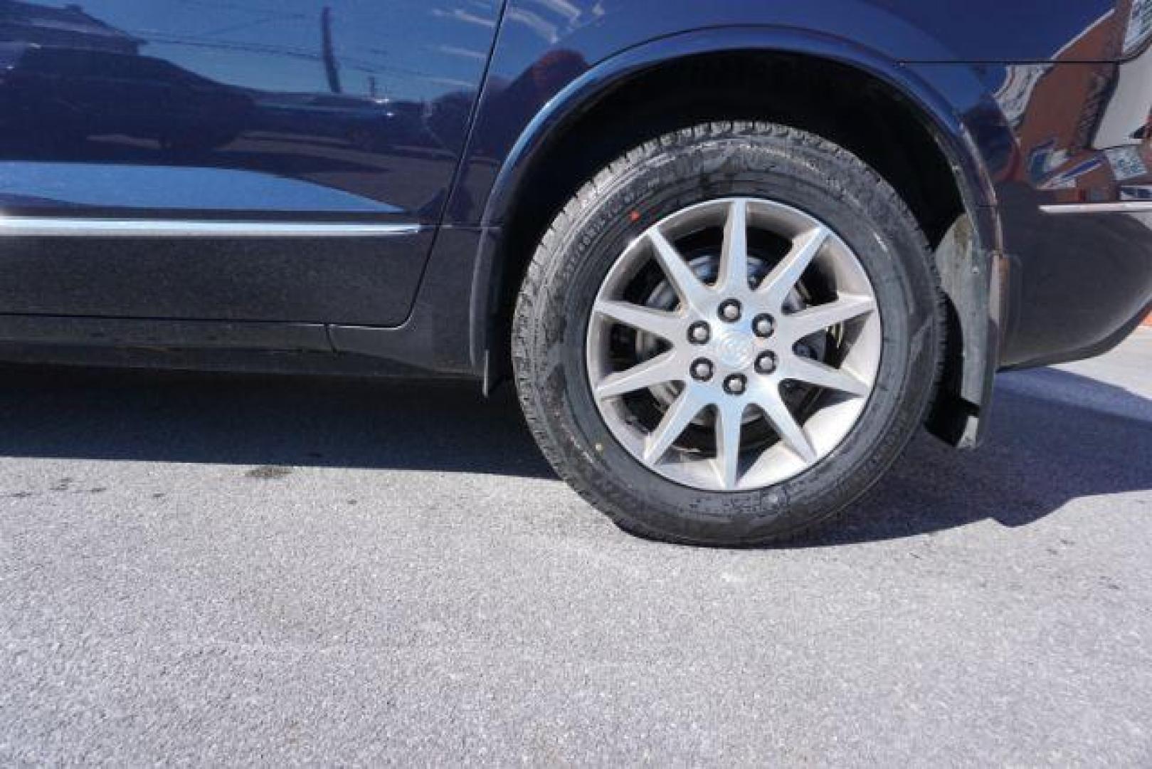 2015 Dark Sapphire Blue Met /Ebony Buick Enclave Leather AWD (5GAKVBKDXFJ) with an 3.6L V6 DOHC 24V engine, 6-Speed Automatic Overdrive transmission, located at 312 Centre Ave, Schuylkill Haven, PA, 17972, (570) 593-5278, 40.638130, -76.177383 - Bose Premium Stereo, Collision Avoidance System, Lane Departure Warning, Navigation System, Power Sunroof, Towing Package - Photo#2