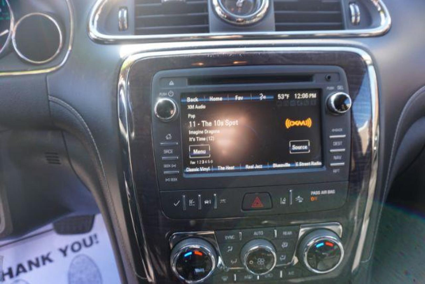 2015 Dark Sapphire Blue Met /Ebony Buick Enclave Leather AWD (5GAKVBKDXFJ) with an 3.6L V6 DOHC 24V engine, 6-Speed Automatic Overdrive transmission, located at 312 Centre Ave, Schuylkill Haven, PA, 17972, (570) 593-5278, 40.638130, -76.177383 - Bose Premium Stereo, Collision Avoidance System, Lane Departure Warning, Navigation System, Power Sunroof, Towing Package - Photo#29