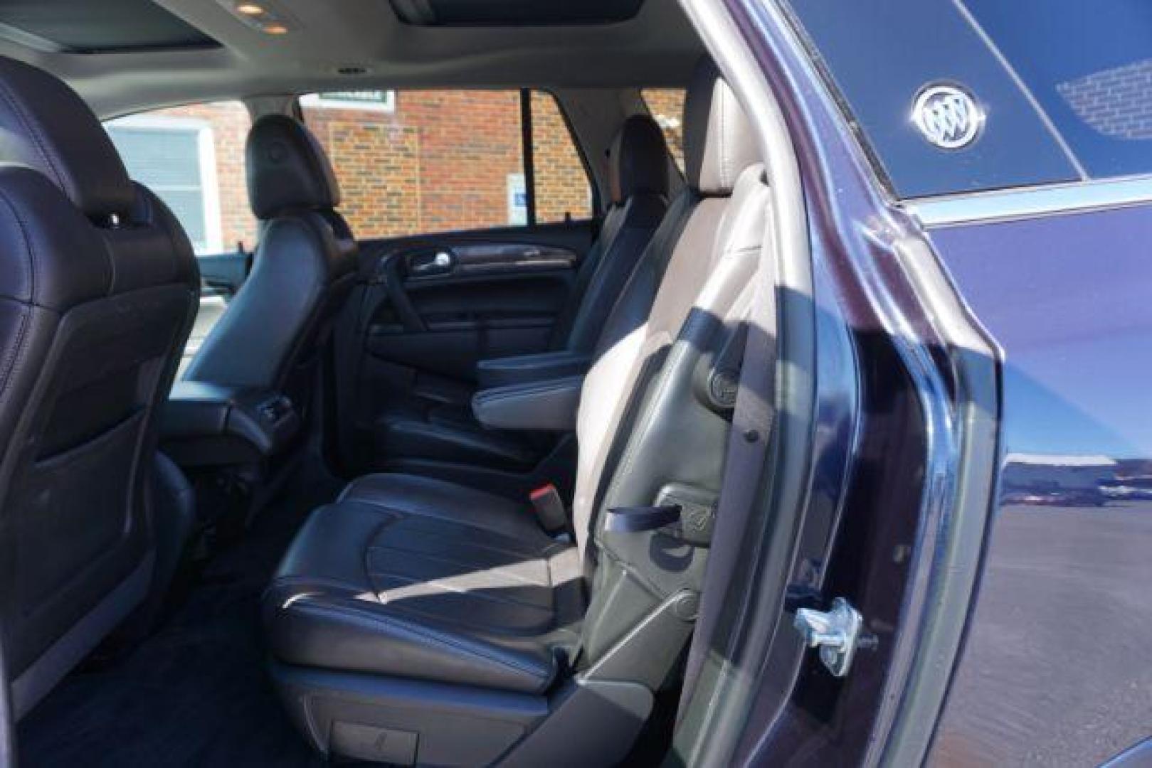 2015 Dark Sapphire Blue Met /Ebony Buick Enclave Leather AWD (5GAKVBKDXFJ) with an 3.6L V6 DOHC 24V engine, 6-Speed Automatic Overdrive transmission, located at 312 Centre Ave, Schuylkill Haven, PA, 17972, (570) 593-5278, 40.638130, -76.177383 - Bose Premium Stereo, Collision Avoidance System, Lane Departure Warning, Navigation System, Power Sunroof, Towing Package - Photo#39