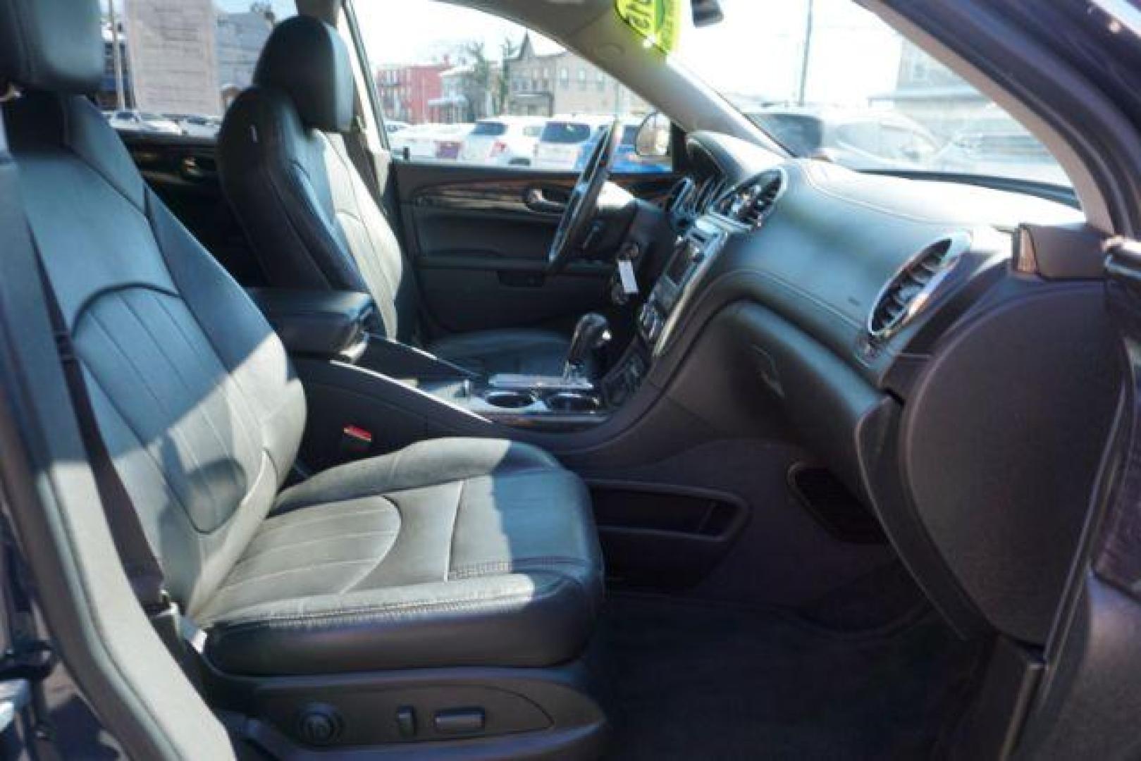 2015 Dark Sapphire Blue Met /Ebony Buick Enclave Leather AWD (5GAKVBKDXFJ) with an 3.6L V6 DOHC 24V engine, 6-Speed Automatic Overdrive transmission, located at 312 Centre Ave, Schuylkill Haven, PA, 17972, (570) 593-5278, 40.638130, -76.177383 - Bose Premium Stereo, Collision Avoidance System, Lane Departure Warning, Navigation System, Power Sunroof, Towing Package - Photo#63