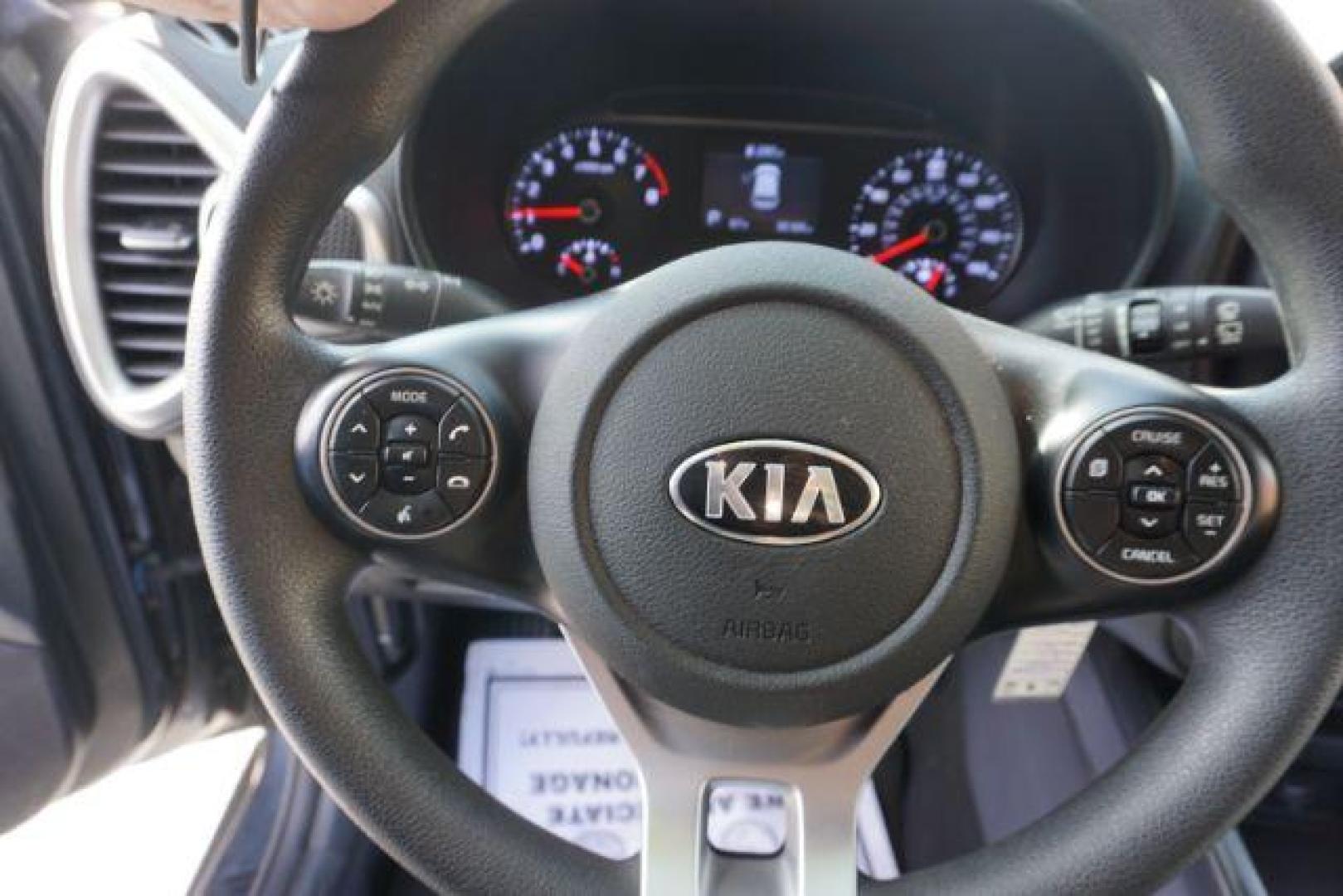 2020 Gravity Gray /Black Woven Cloth, cloth Kia Soul LX CVT (KNDJ23AU9L7) with an 2.0L L4 DOHC 16V engine, Continuously Variable Transmission transmission, located at 312 Centre Ave, Schuylkill Haven, PA, 17972, (570) 593-5278, 40.638130, -76.177383 - aluminum/alloy wheels - Photo#25