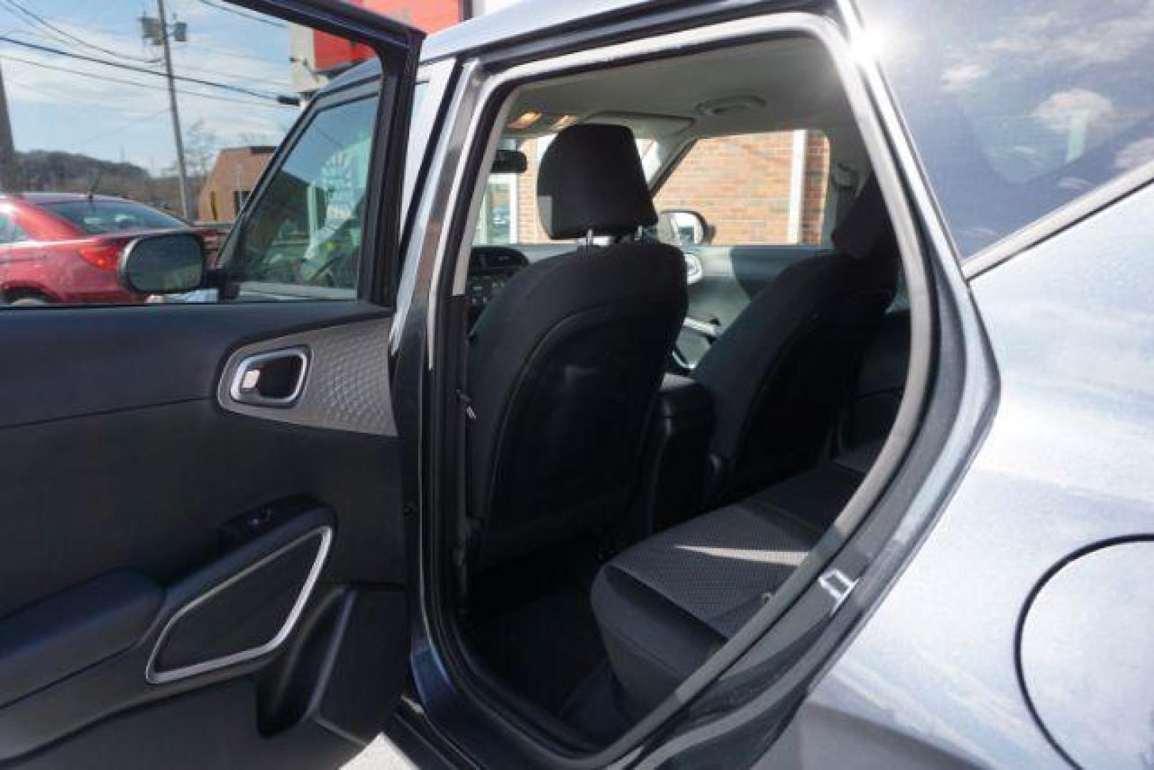 2020 Gravity Gray /Black Woven Cloth, cloth Kia Soul LX CVT (KNDJ23AU9L7) with an 2.0L L4 DOHC 16V engine, Continuously Variable Transmission transmission, located at 312 Centre Ave, Schuylkill Haven, PA, 17972, (570) 593-5278, 40.638130, -76.177383 - aluminum/alloy wheels - Photo#33