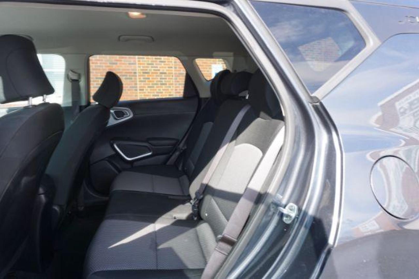 2020 Gravity Gray /Black Woven Cloth, cloth Kia Soul LX CVT (KNDJ23AU9L7) with an 2.0L L4 DOHC 16V engine, Continuously Variable Transmission transmission, located at 312 Centre Ave, Schuylkill Haven, PA, 17972, (570) 593-5278, 40.638130, -76.177383 - aluminum/alloy wheels - Photo#36