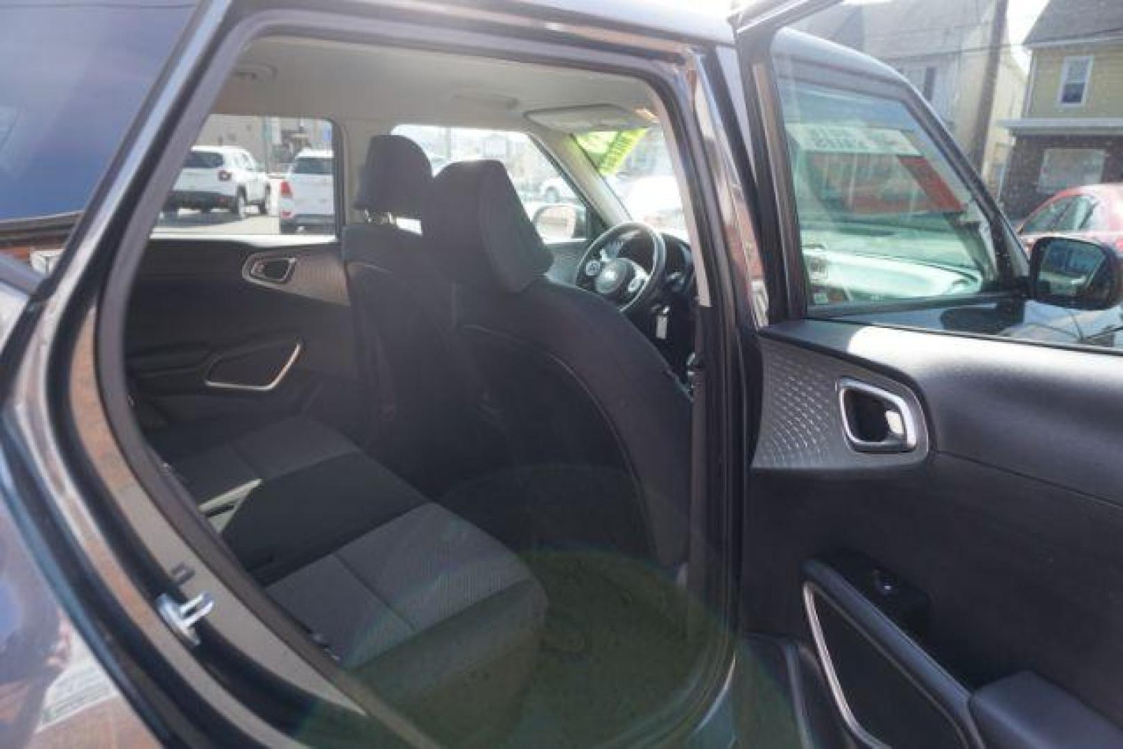 2020 Gravity Gray /Black Woven Cloth, cloth Kia Soul LX CVT (KNDJ23AU9L7) with an 2.0L L4 DOHC 16V engine, Continuously Variable Transmission transmission, located at 312 Centre Ave, Schuylkill Haven, PA, 17972, (570) 593-5278, 40.638130, -76.177383 - aluminum/alloy wheels - Photo#45