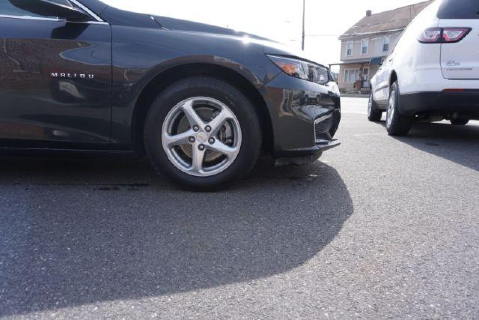 2017 blue gray Chevrolet Malibu LS (1G1ZB5ST5HF) with an 1.5L L4 DOHC 16V engine, 6-Speed Automatic transmission, located at 312 Centre Ave, Schuylkill Haven, PA, 17972, (570) 593-5278, 40.638130, -76.177383 - Photo#9