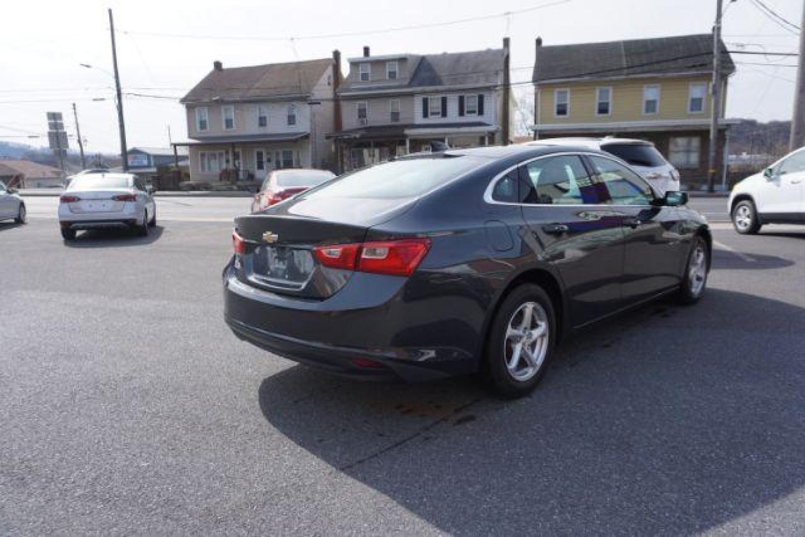 2017 blue gray Chevrolet Malibu LS (1G1ZB5ST5HF) with an 1.5L L4 DOHC 16V engine, 6-Speed Automatic transmission, located at 312 Centre Ave, Schuylkill Haven, PA, 17972, (570) 593-5278, 40.638130, -76.177383 - Photo#12