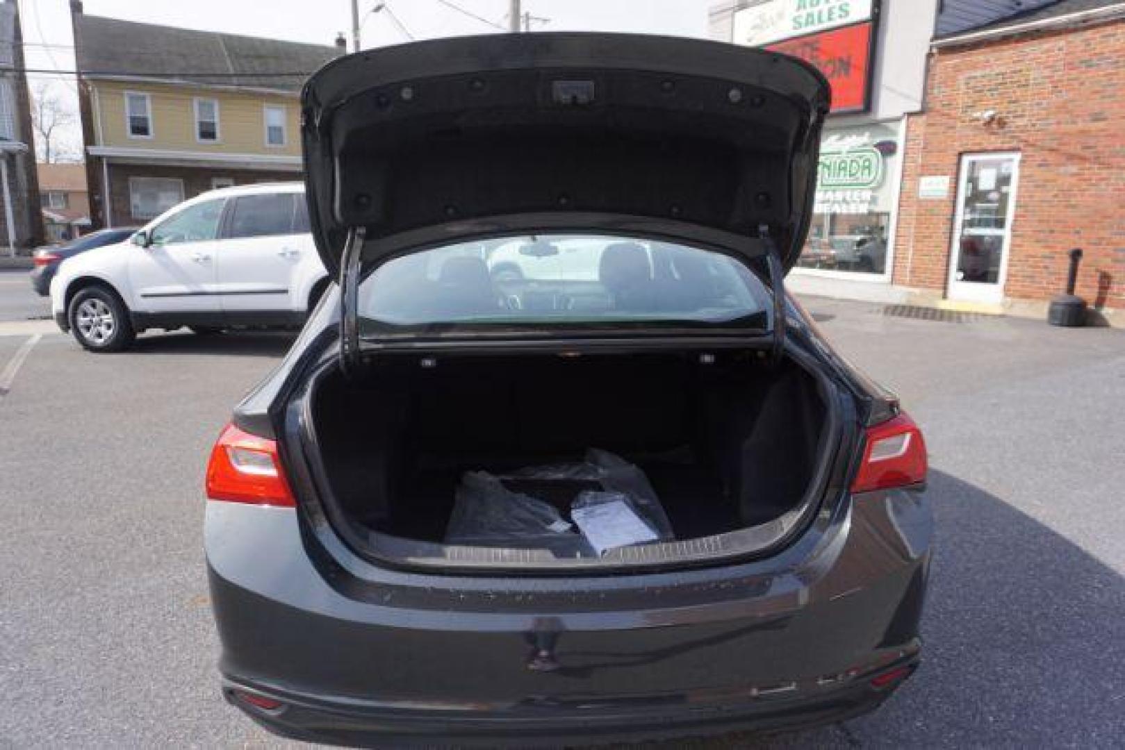 2017 blue gray Chevrolet Malibu LS (1G1ZB5ST5HF) with an 1.5L L4 DOHC 16V engine, 6-Speed Automatic transmission, located at 312 Centre Ave, Schuylkill Haven, PA, 17972, (570) 593-5278, 40.638130, -76.177383 - Photo#43