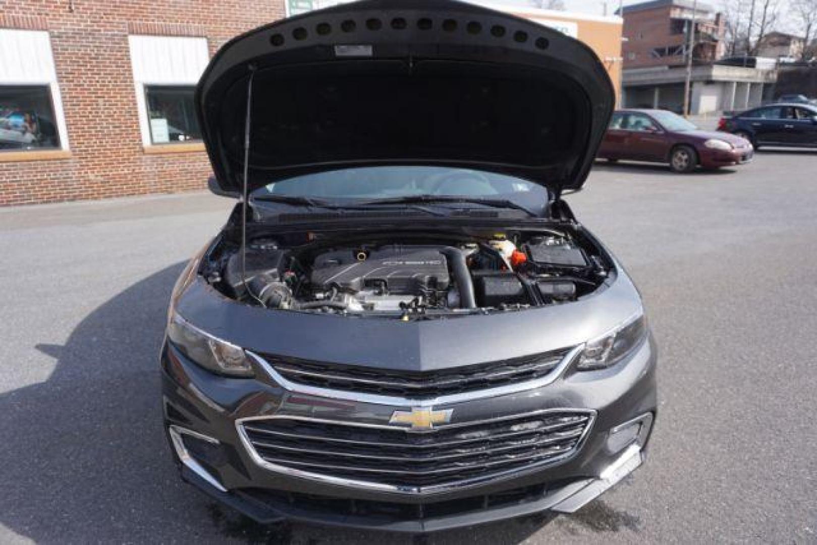 2017 blue gray Chevrolet Malibu LS (1G1ZB5ST5HF) with an 1.5L L4 DOHC 16V engine, 6-Speed Automatic transmission, located at 312 Centre Ave, Schuylkill Haven, PA, 17972, (570) 593-5278, 40.638130, -76.177383 - Photo#58