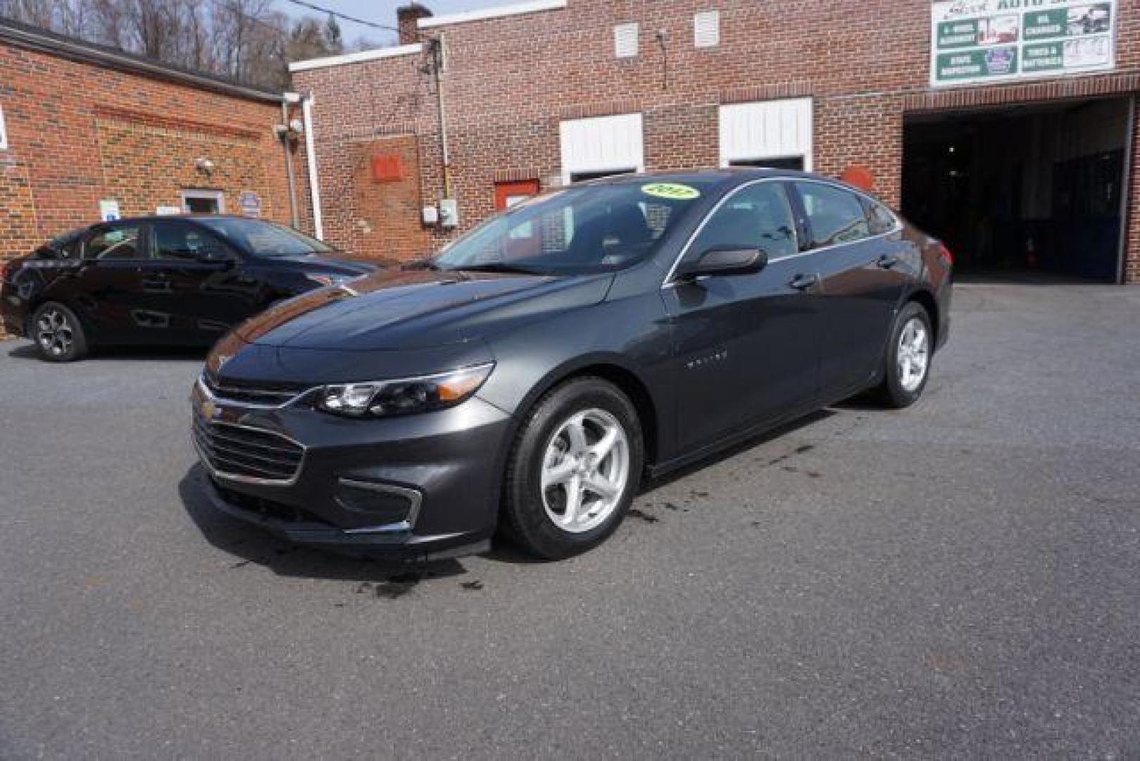 2017 blue gray Chevrolet Malibu LS (1G1ZB5ST5HF) with an 1.5L L4 DOHC 16V engine, 6-Speed Automatic transmission, located at 312 Centre Ave, Schuylkill Haven, PA, 17972, (570) 593-5278, 40.638130, -76.177383 - Photo#5