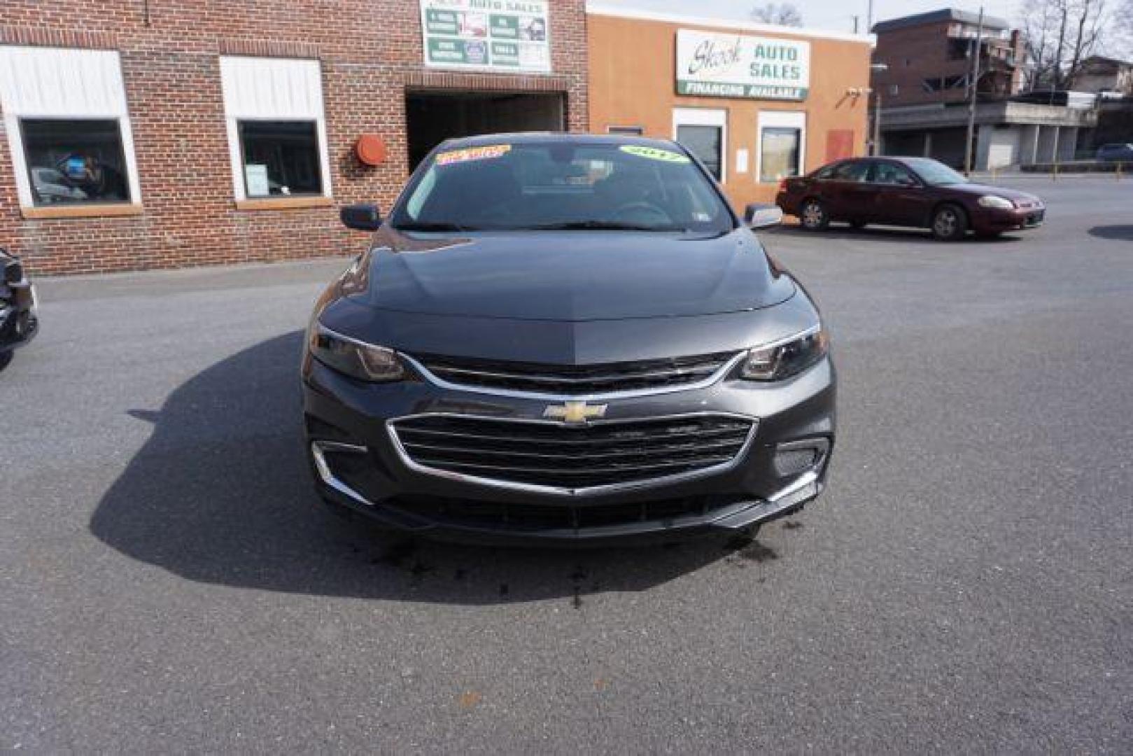 2017 blue gray Chevrolet Malibu LS (1G1ZB5ST5HF) with an 1.5L L4 DOHC 16V engine, 6-Speed Automatic transmission, located at 312 Centre Ave, Schuylkill Haven, PA, 17972, (570) 593-5278, 40.638130, -76.177383 - Photo#6