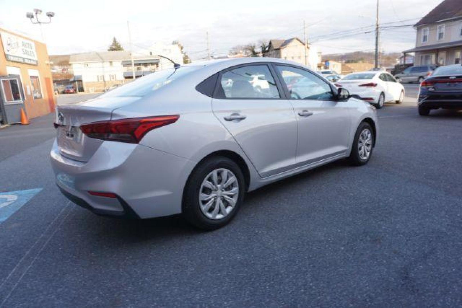 2020 Olympus Silver Hyundai Accent SE 4-Door 6M (3KPC24A61LE) with an 1.6L L4 DOHC 16V engine, 6-Speed Manual transmission, located at 312 Centre Ave, Schuylkill Haven, PA, 17972, (570) 593-5278, 40.638130, -76.177383 - aluminum/alloy wheels - Photo#13