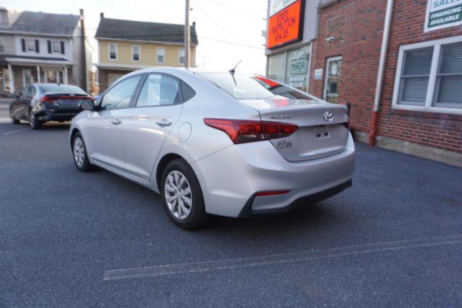 2020 Olympus Silver Hyundai Accent SE 4-Door 6M (3KPC24A61LE) with an 1.6L L4 DOHC 16V engine, 6-Speed Manual transmission, located at 312 Centre Ave, Schuylkill Haven, PA, 17972, (570) 593-5278, 40.638130, -76.177383 - aluminum/alloy wheels - Photo#18