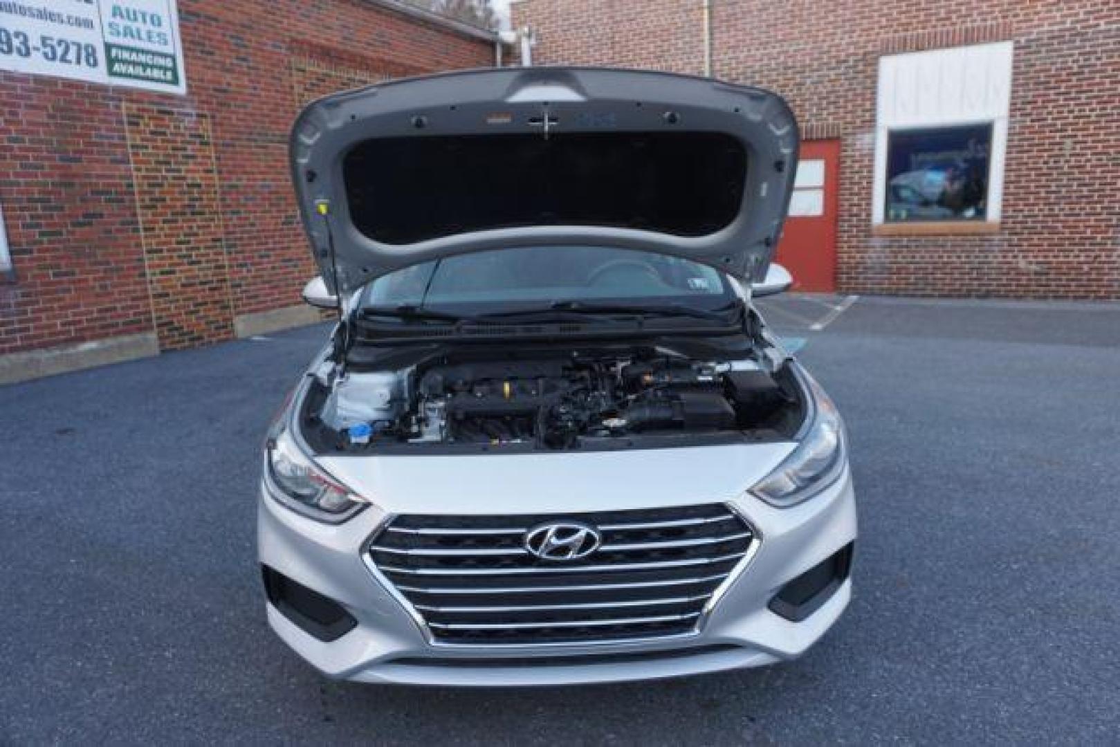 2020 Olympus Silver Hyundai Accent SE 4-Door 6M (3KPC24A61LE) with an 1.6L L4 DOHC 16V engine, 6-Speed Manual transmission, located at 312 Centre Ave, Schuylkill Haven, PA, 17972, (570) 593-5278, 40.638130, -76.177383 - aluminum/alloy wheels - Photo#57