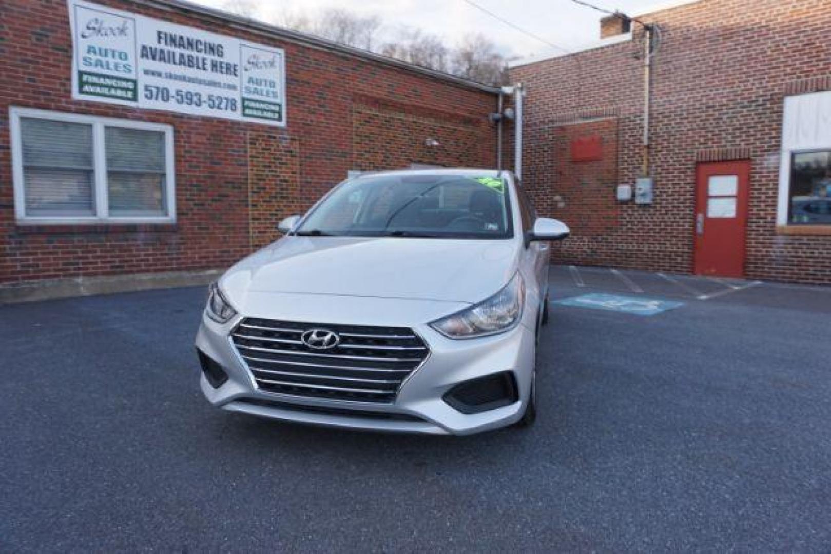 2020 Olympus Silver Hyundai Accent SE 4-Door 6M (3KPC24A61LE) with an 1.6L L4 DOHC 16V engine, 6-Speed Manual transmission, located at 312 Centre Ave, Schuylkill Haven, PA, 17972, (570) 593-5278, 40.638130, -76.177383 - aluminum/alloy wheels - Photo#5