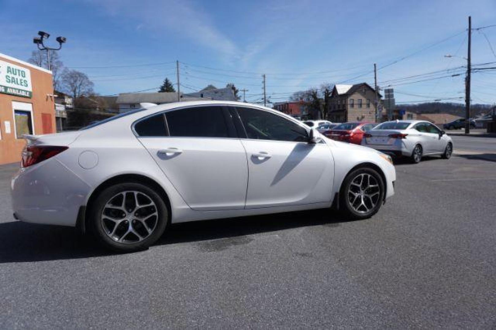 2017 Summit White Buick Regal Sport Touring (2G4GL5EX6H9) with an 2.0L L4 DOHC 16V TURBO engine, 6-Speed Automatic transmission, located at 312 Centre Ave, Schuylkill Haven, PA, 17972, (570) 593-5278, 40.638130, -76.177383 - Navigation - Photo#11