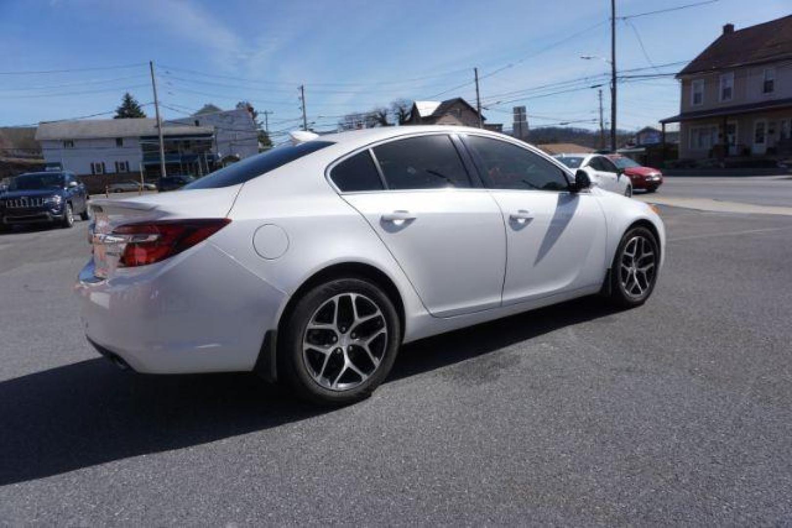 2017 Summit White Buick Regal Sport Touring (2G4GL5EX6H9) with an 2.0L L4 DOHC 16V TURBO engine, 6-Speed Automatic transmission, located at 312 Centre Ave, Schuylkill Haven, PA, 17972, (570) 593-5278, 40.638130, -76.177383 - Navigation - Photo#12