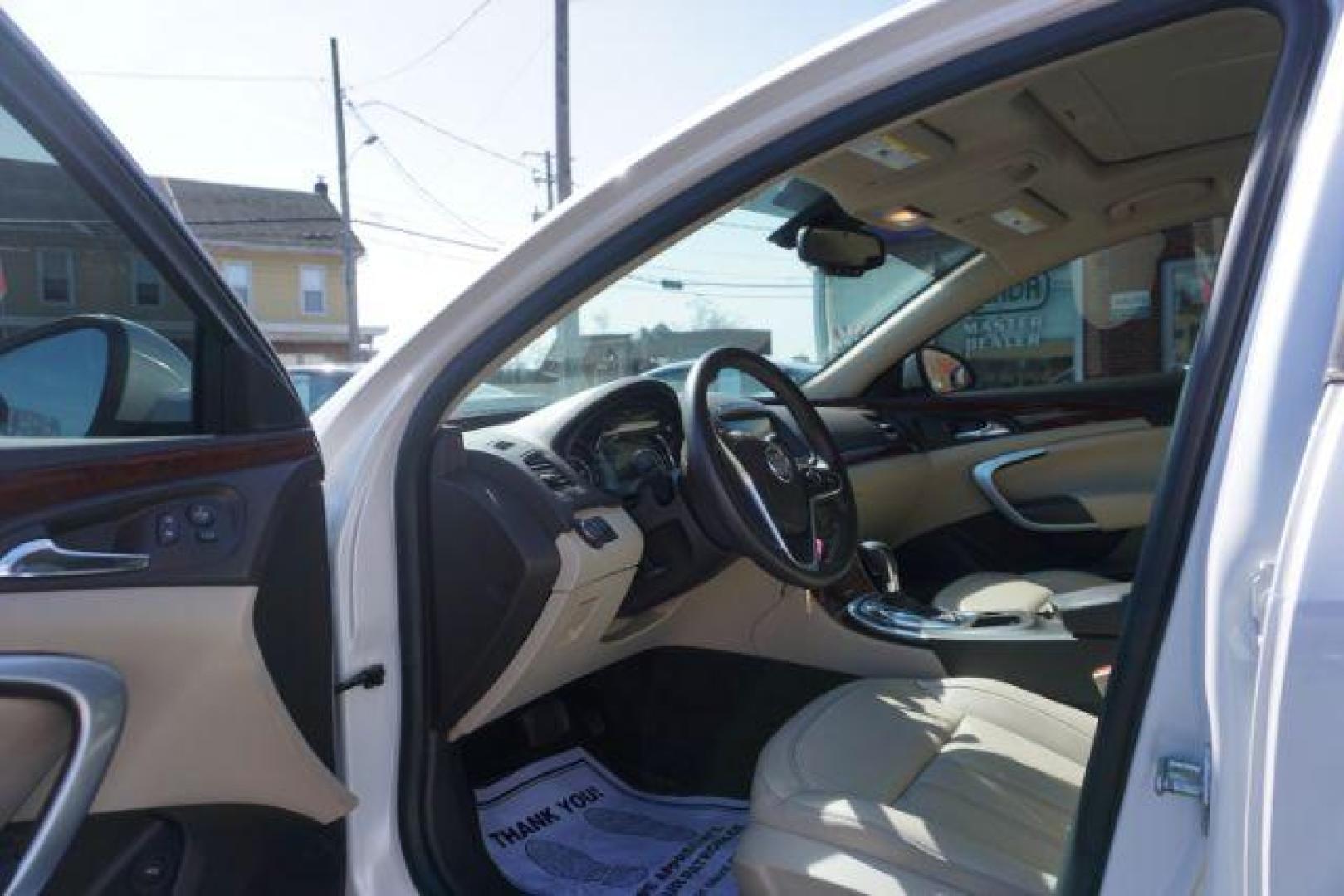 2017 Summit White Buick Regal Sport Touring (2G4GL5EX6H9) with an 2.0L L4 DOHC 16V TURBO engine, 6-Speed Automatic transmission, located at 312 Centre Ave, Schuylkill Haven, PA, 17972, (570) 593-5278, 40.638130, -76.177383 - Navigation - Photo#20