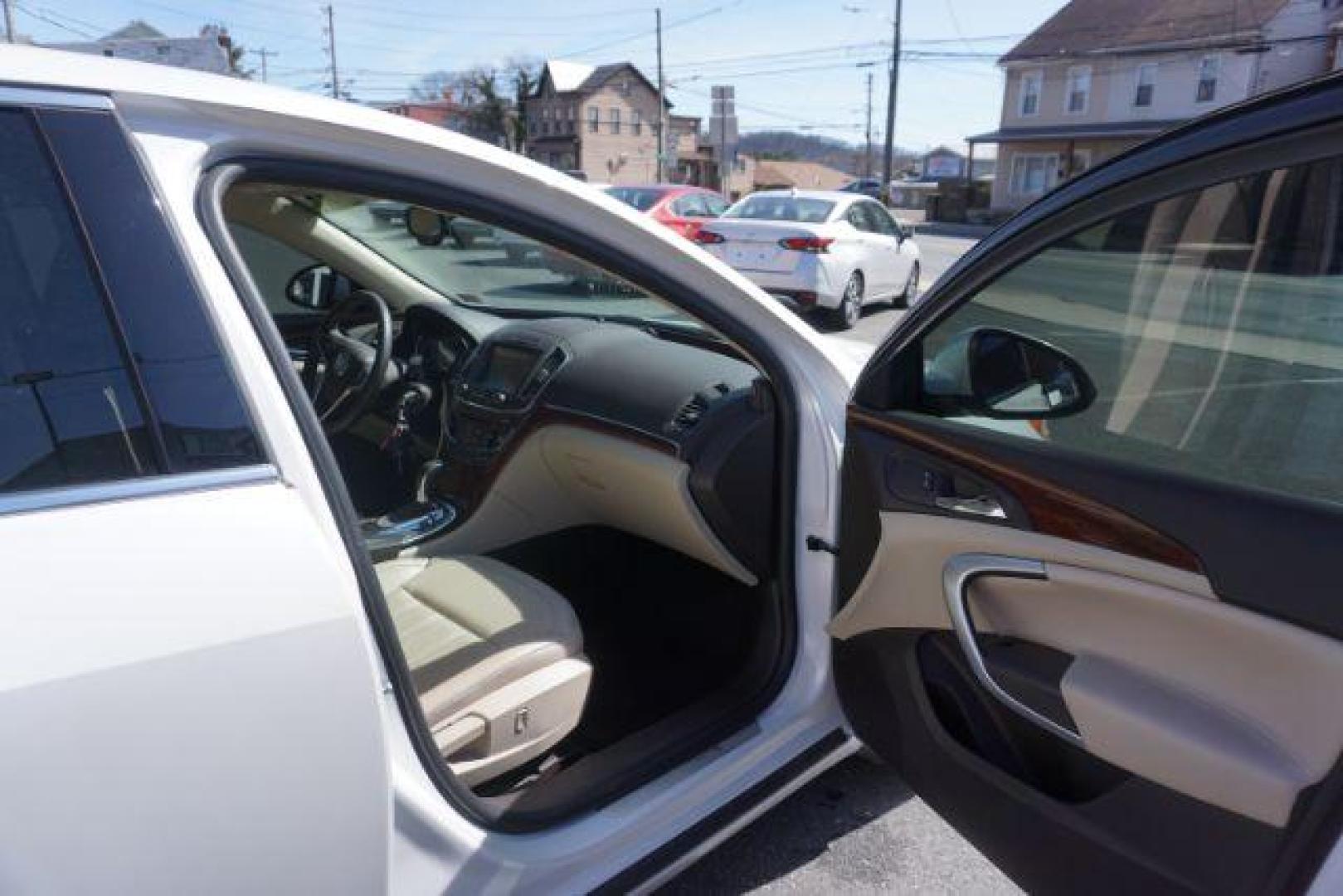 2017 Summit White Buick Regal Sport Touring (2G4GL5EX6H9) with an 2.0L L4 DOHC 16V TURBO engine, 6-Speed Automatic transmission, located at 312 Centre Ave, Schuylkill Haven, PA, 17972, (570) 593-5278, 40.638130, -76.177383 - Navigation - Photo#51