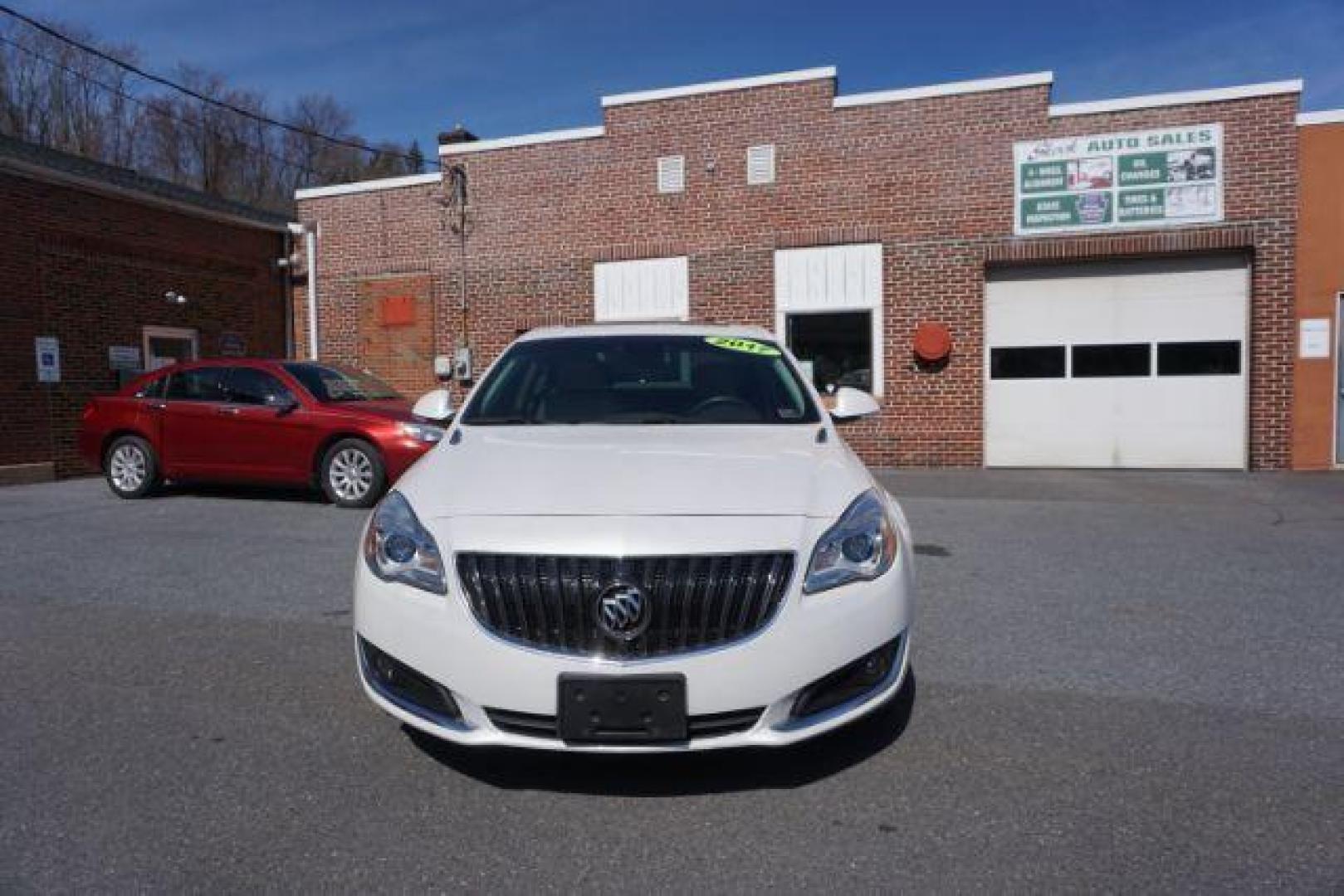 2017 Summit White Buick Regal Sport Touring (2G4GL5EX6H9) with an 2.0L L4 DOHC 16V TURBO engine, 6-Speed Automatic transmission, located at 312 Centre Ave, Schuylkill Haven, PA, 17972, (570) 593-5278, 40.638130, -76.177383 - Navigation - Photo#5