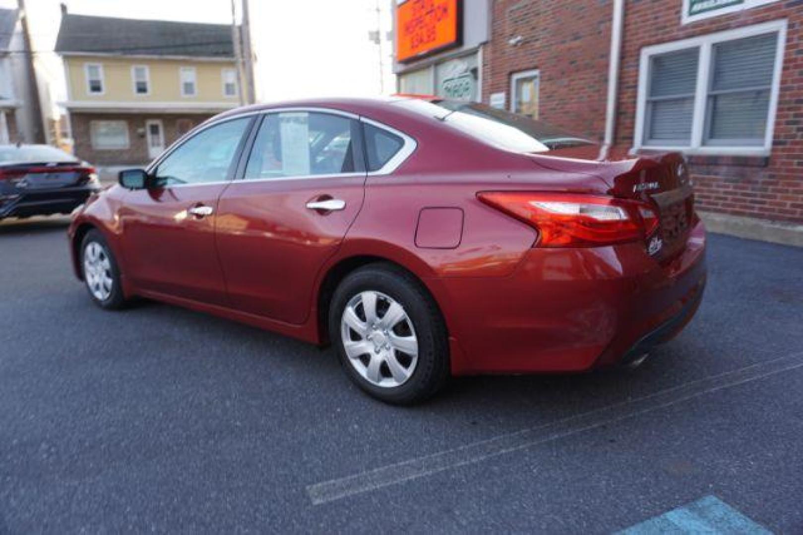 2016 Cayenne Red Nissan Altima 2.5 S (1N4AL3AP4GN) with an 2.5L L4 DOHC 16V engine, Continuously Variable Transmission transmission, located at 312 Centre Ave, Schuylkill Haven, PA, 17972, (570) 593-5278, 40.638130, -76.177383 - aluminum/alloy wheels - Photo#16