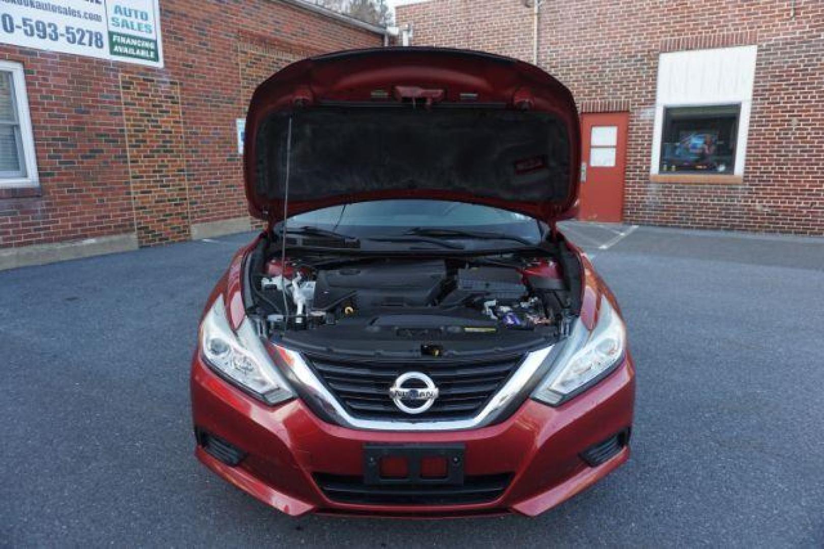 2016 Cayenne Red Nissan Altima 2.5 S (1N4AL3AP4GN) with an 2.5L L4 DOHC 16V engine, Continuously Variable Transmission transmission, located at 312 Centre Ave, Schuylkill Haven, PA, 17972, (570) 593-5278, 40.638130, -76.177383 - aluminum/alloy wheels - Photo#55