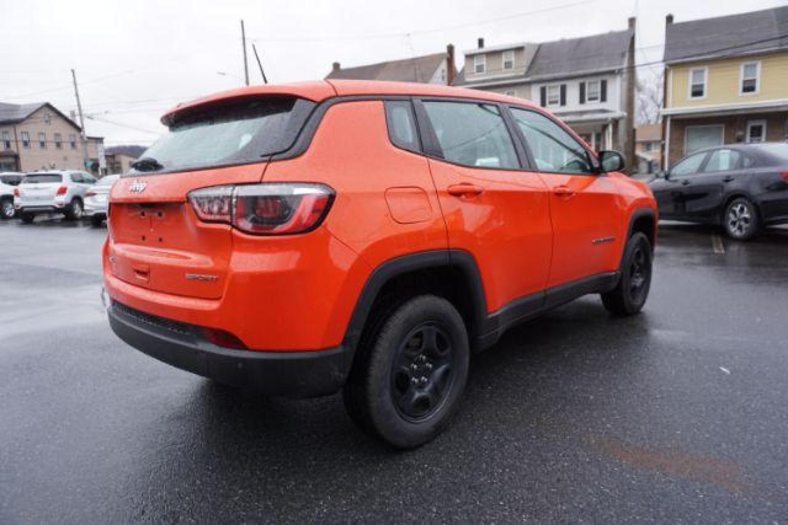 2019 Spitfire Orange Clear Coat Jeep Compass Sport 4WD (3C4NJDAB1KT) with an 2.4L L4 DOHC 16V engine, 6-Speed Manual transmission, located at 312 Centre Ave, Schuylkill Haven, PA, 17972, (570) 593-5278, 40.638130, -76.177383 - Photo#11