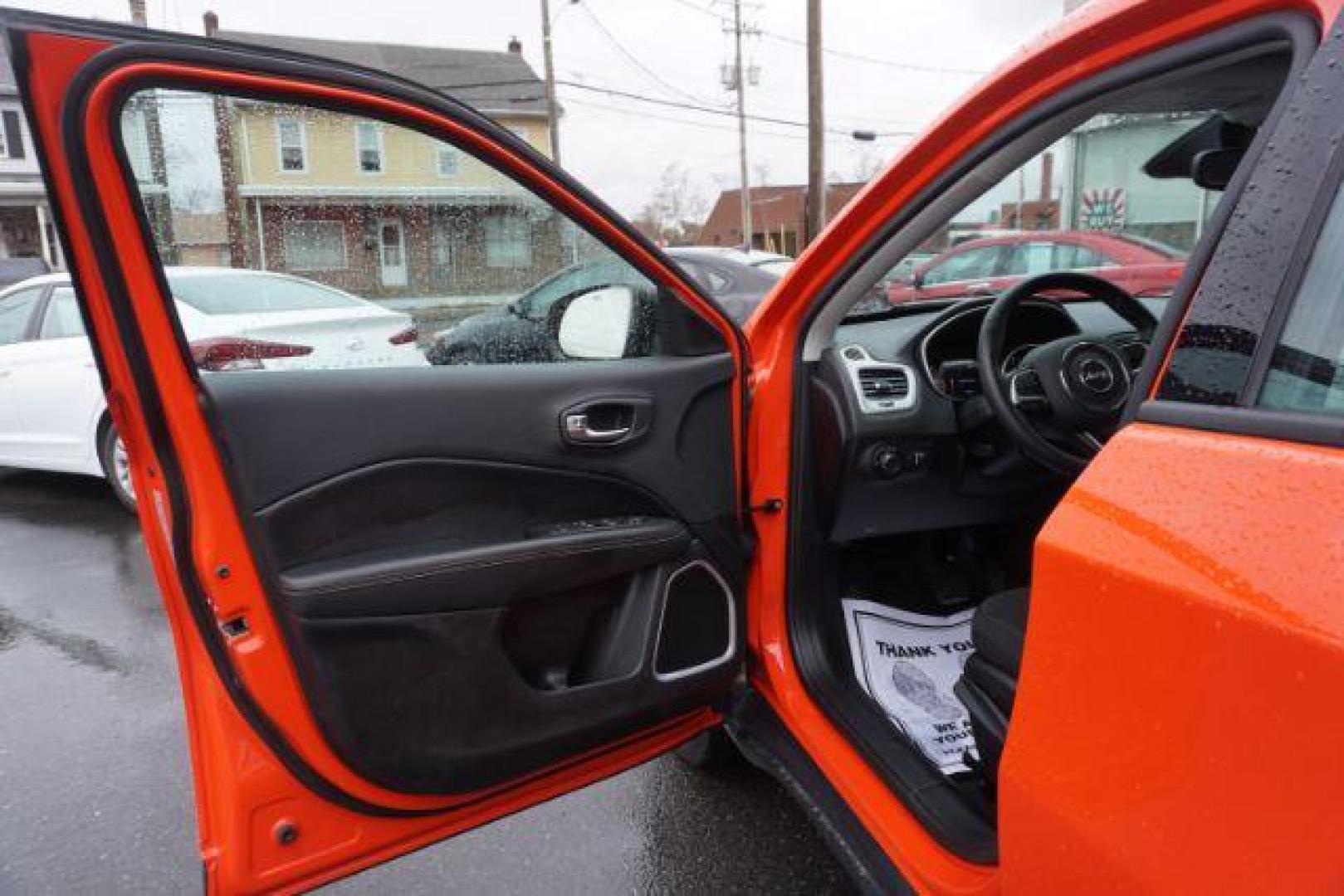 2019 Spitfire Orange Clear Coat Jeep Compass Sport 4WD (3C4NJDAB1KT) with an 2.4L L4 DOHC 16V engine, 6-Speed Manual transmission, located at 312 Centre Ave, Schuylkill Haven, PA, 17972, (570) 593-5278, 40.638130, -76.177383 - Photo#17