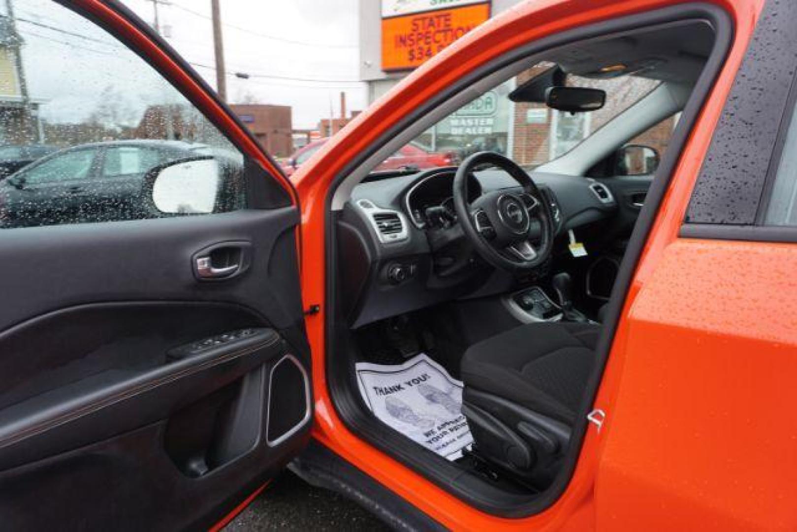 2019 Spitfire Orange Clear Coat Jeep Compass Sport 4WD (3C4NJDAB1KT) with an 2.4L L4 DOHC 16V engine, 6-Speed Manual transmission, located at 312 Centre Ave, Schuylkill Haven, PA, 17972, (570) 593-5278, 40.638130, -76.177383 - Photo#19