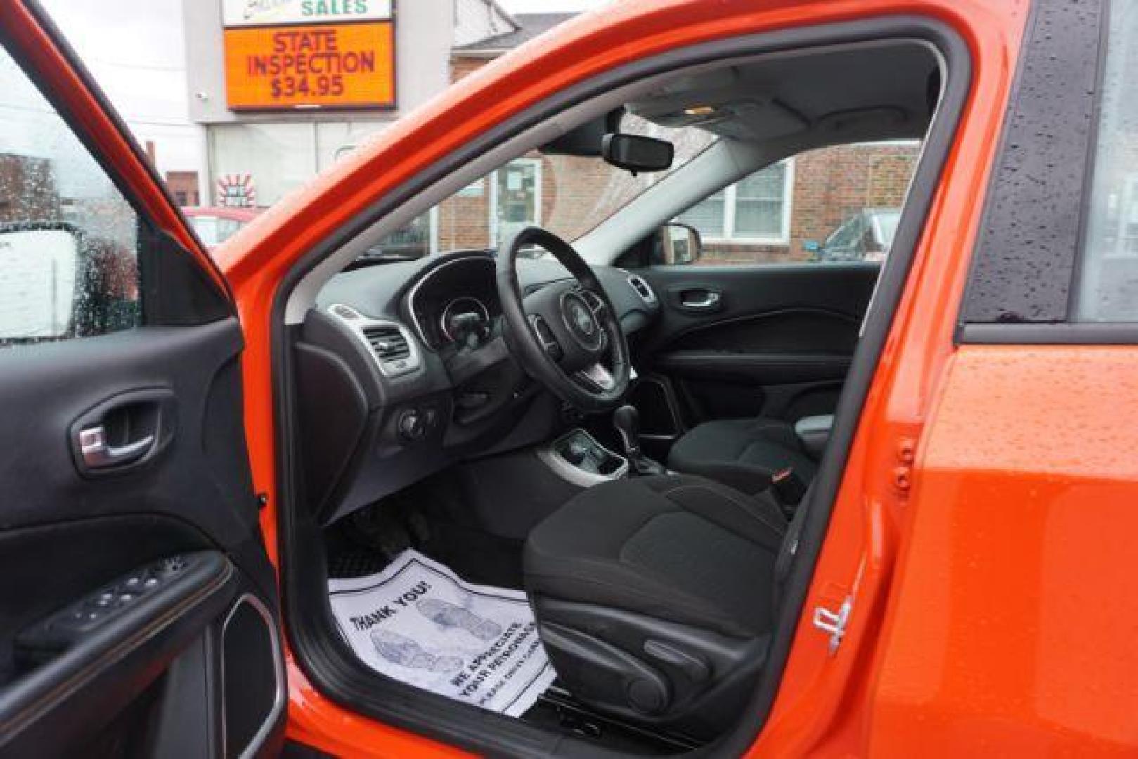 2019 Spitfire Orange Clear Coat Jeep Compass Sport 4WD (3C4NJDAB1KT) with an 2.4L L4 DOHC 16V engine, 6-Speed Manual transmission, located at 312 Centre Ave, Schuylkill Haven, PA, 17972, (570) 593-5278, 40.638130, -76.177383 - Photo#20