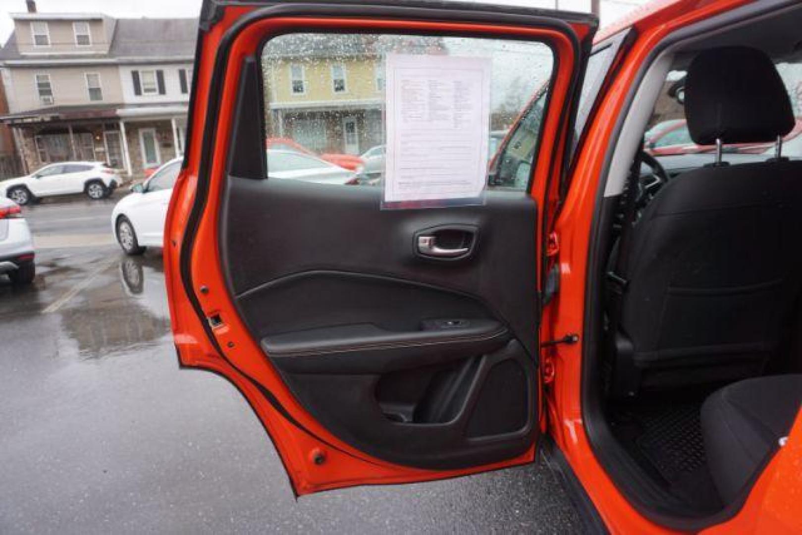 2019 Spitfire Orange Clear Coat Jeep Compass Sport 4WD (3C4NJDAB1KT) with an 2.4L L4 DOHC 16V engine, 6-Speed Manual transmission, located at 312 Centre Ave, Schuylkill Haven, PA, 17972, (570) 593-5278, 40.638130, -76.177383 - Photo#32