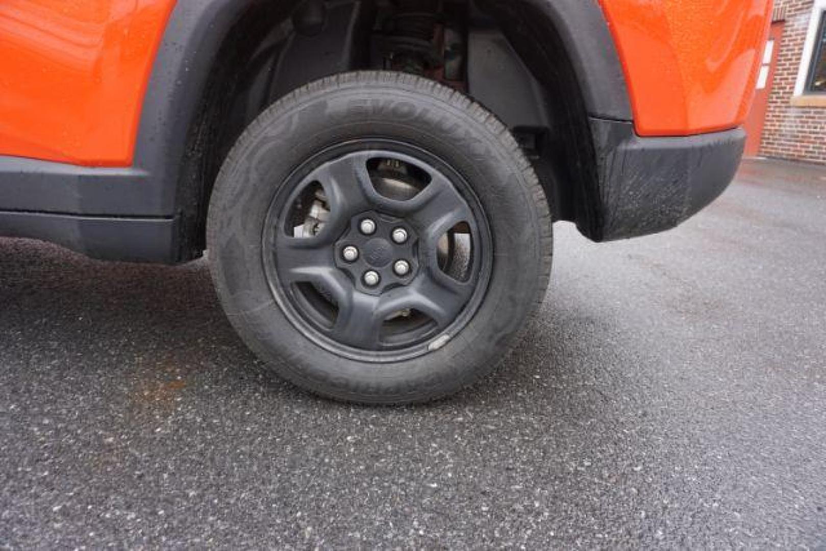 2019 Spitfire Orange Clear Coat Jeep Compass Sport 4WD (3C4NJDAB1KT) with an 2.4L L4 DOHC 16V engine, 6-Speed Manual transmission, located at 312 Centre Ave, Schuylkill Haven, PA, 17972, (570) 593-5278, 40.638130, -76.177383 - Photo#3