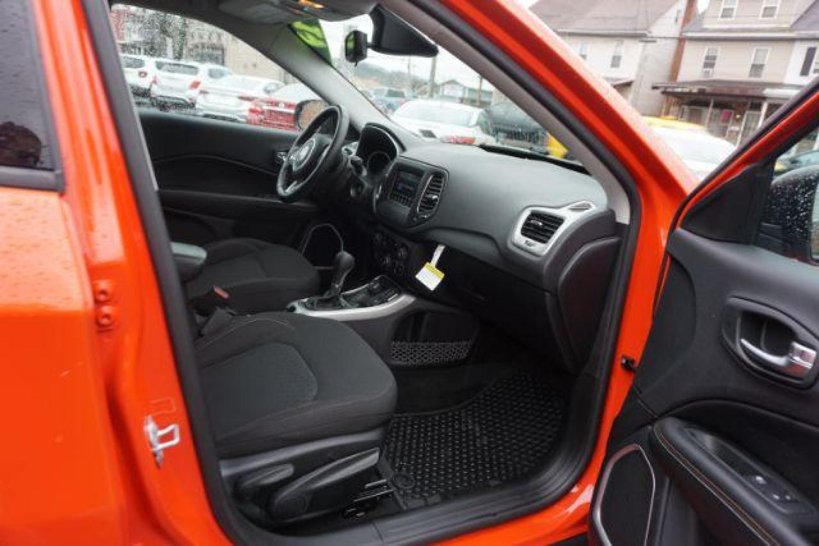 2019 Spitfire Orange Clear Coat Jeep Compass Sport 4WD (3C4NJDAB1KT) with an 2.4L L4 DOHC 16V engine, 6-Speed Manual transmission, located at 312 Centre Ave, Schuylkill Haven, PA, 17972, (570) 593-5278, 40.638130, -76.177383 - Photo#49