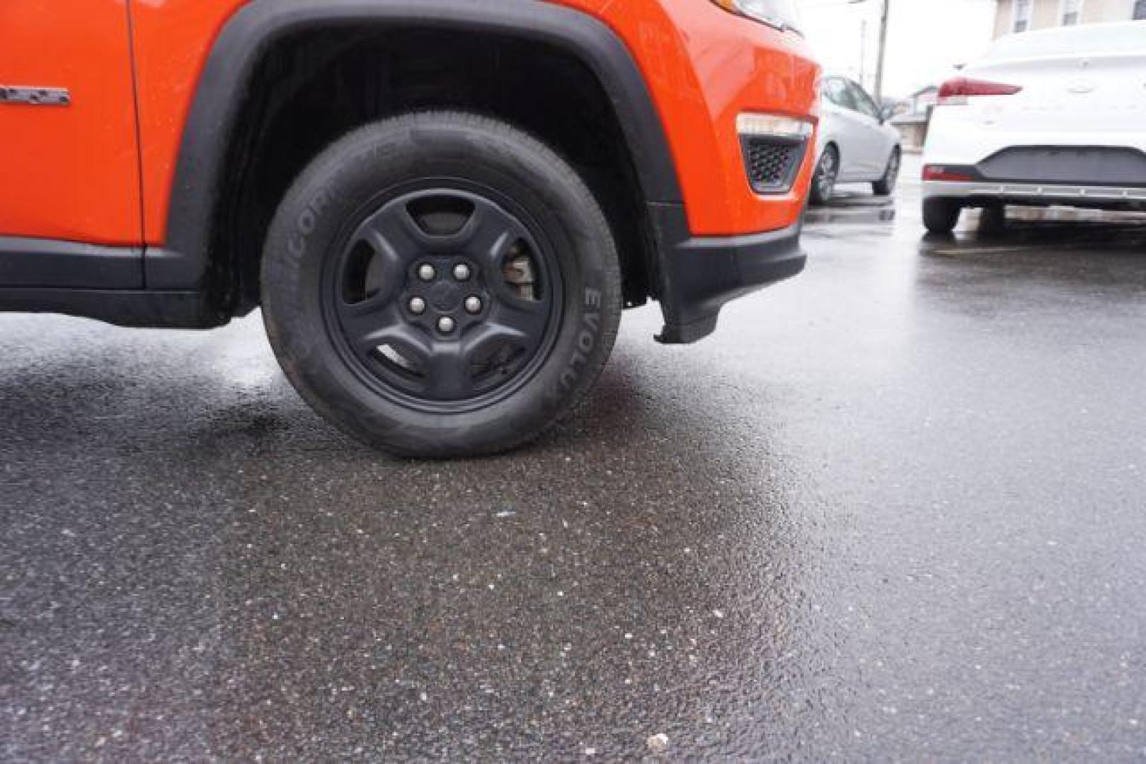 2019 Spitfire Orange Clear Coat Jeep Compass Sport 4WD (3C4NJDAB1KT) with an 2.4L L4 DOHC 16V engine, 6-Speed Manual transmission, located at 312 Centre Ave, Schuylkill Haven, PA, 17972, (570) 593-5278, 40.638130, -76.177383 - Photo#8