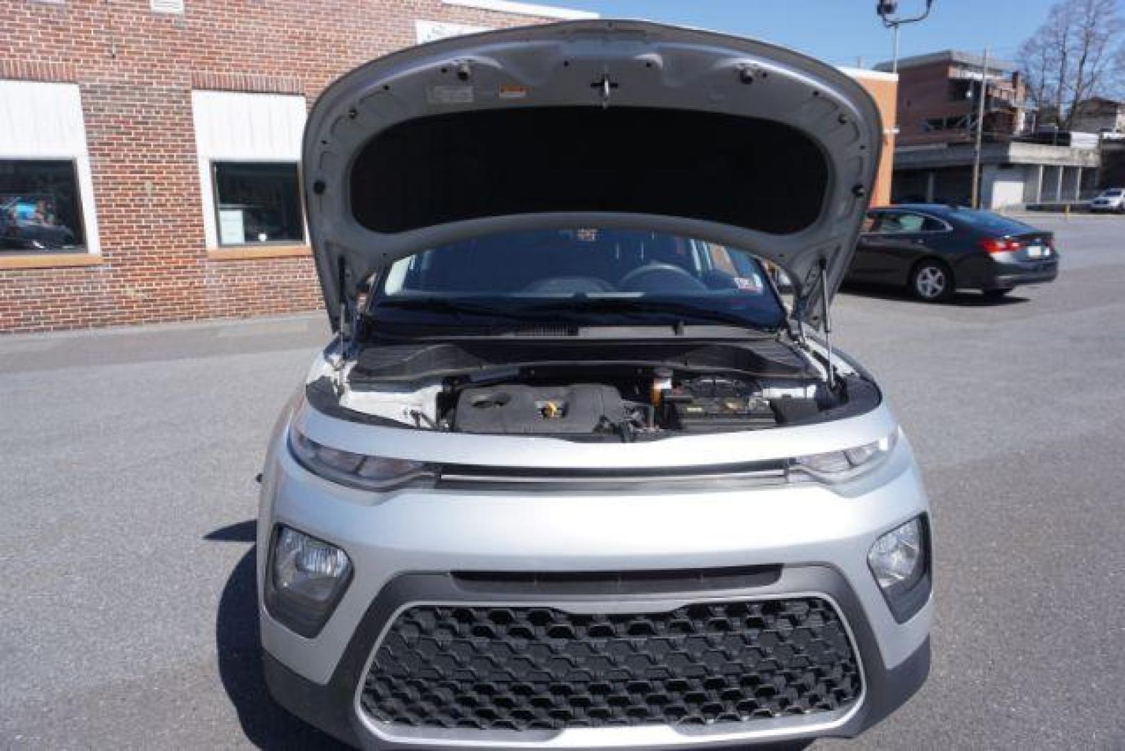 2021 Sparkling Silver Kia Soul S (KNDJ23AU7M7) with an 2.0L L4 DOHC 16V engine, Continuously Variable Transmission transmission, located at 312 Centre Ave, Schuylkill Haven, PA, 17972, (570) 593-5278, 40.638130, -76.177383 - Photo#56