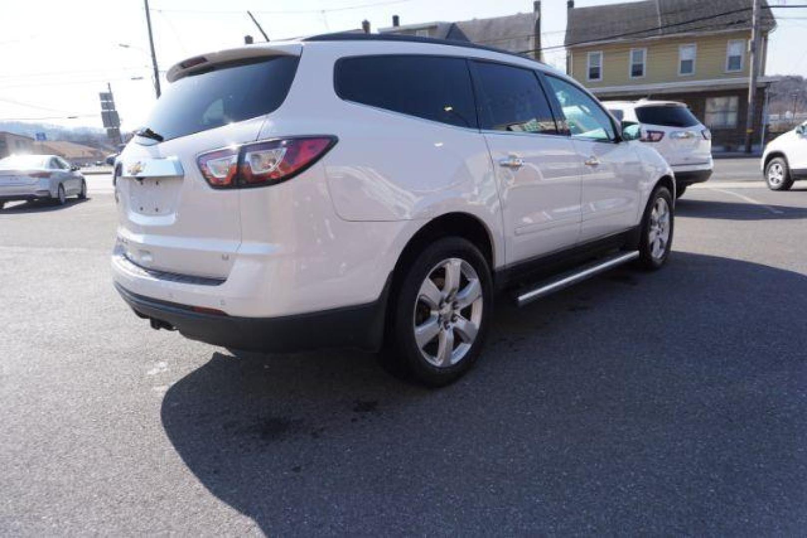 2017 Summit White Chevrolet Traverse 1LT AWD (1GNKVGKD9HJ) with an 3.6L V6 DOHC 24V engine, 6-Speed Automatic transmission, located at 312 Centre Ave, Schuylkill Haven, PA, 17972, (570) 593-5278, 40.638130, -76.177383 - Automatic climate control, fixed running boards, heated front seats, luggage rack, power driver's seat, towing package, universal garage door opener - Photo#14