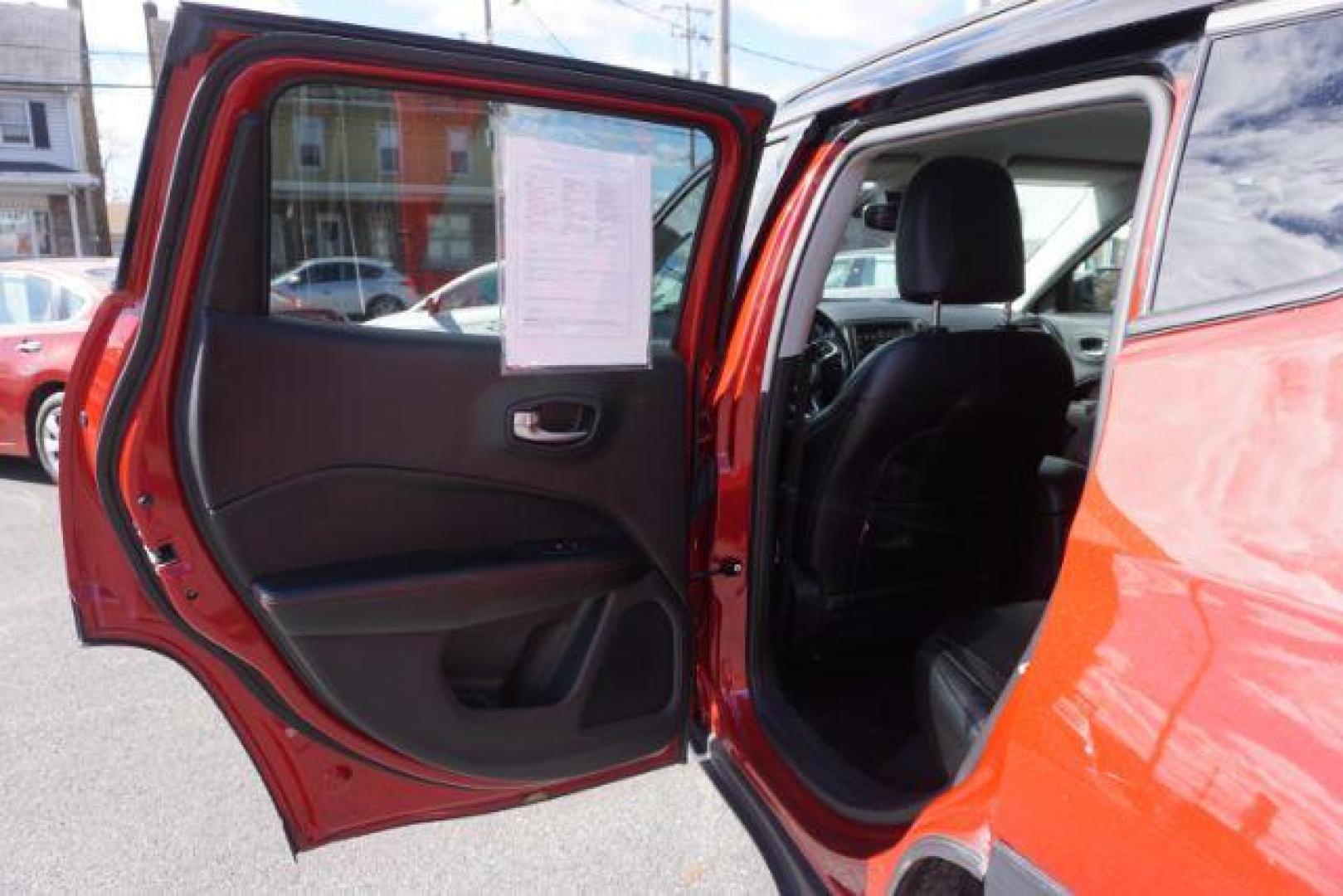 2020 Redline Pearl Coat/Black Clear Coat Jeep Compass Trailhawk 4WD (3C4NJDDB5LT) with an 2.4L L4 DOHC 16V engine, 9-Speed Automatic transmission, located at 312 Centre Ave, Schuylkill Haven, PA, 17972, (570) 593-5278, 40.638130, -76.177383 - HID headlamps - Photo#30